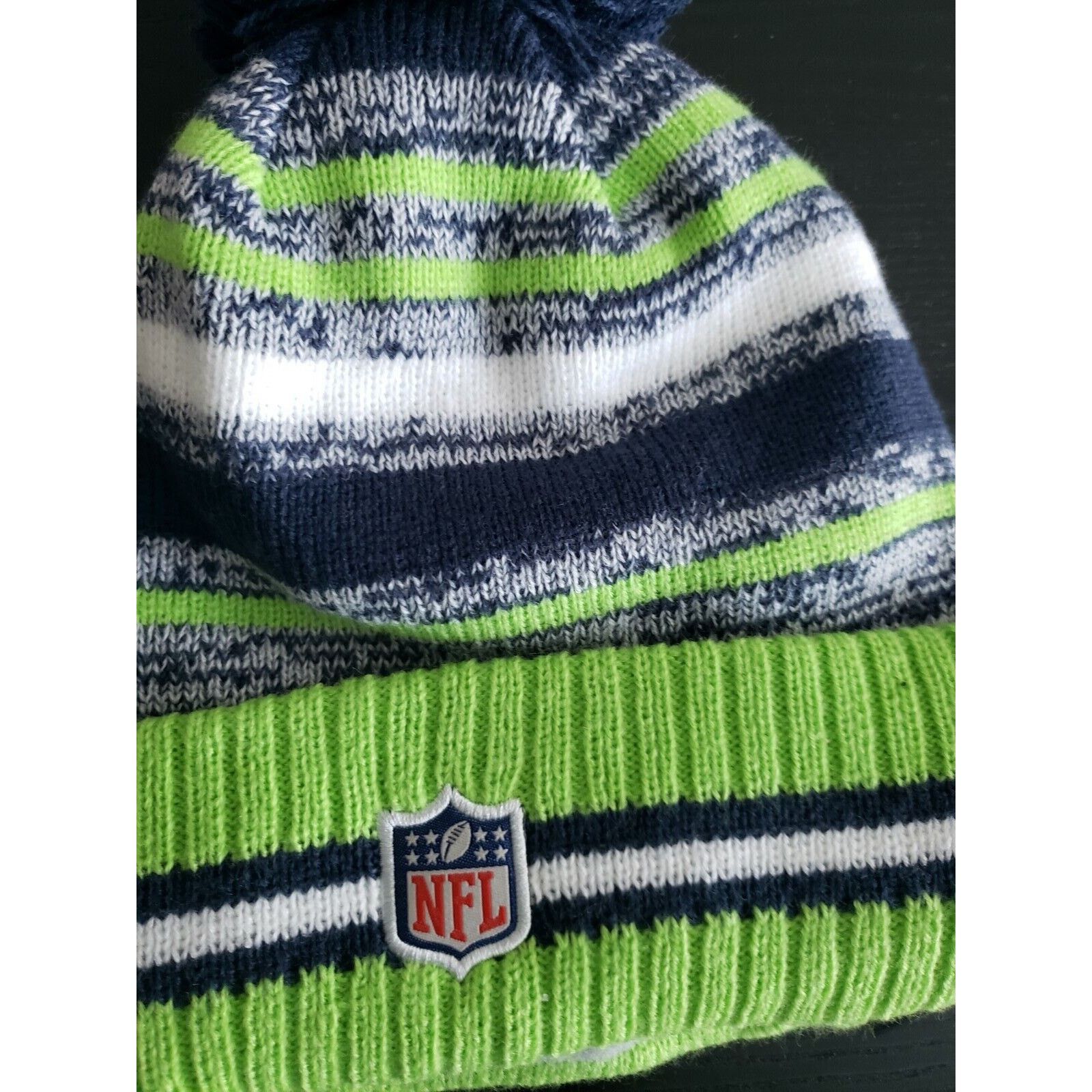 New Era Seattle Seahawks Hat Cap NFL 2021 Sideline Beanie New Era Size ONE SIZE - 5 Thumbnail