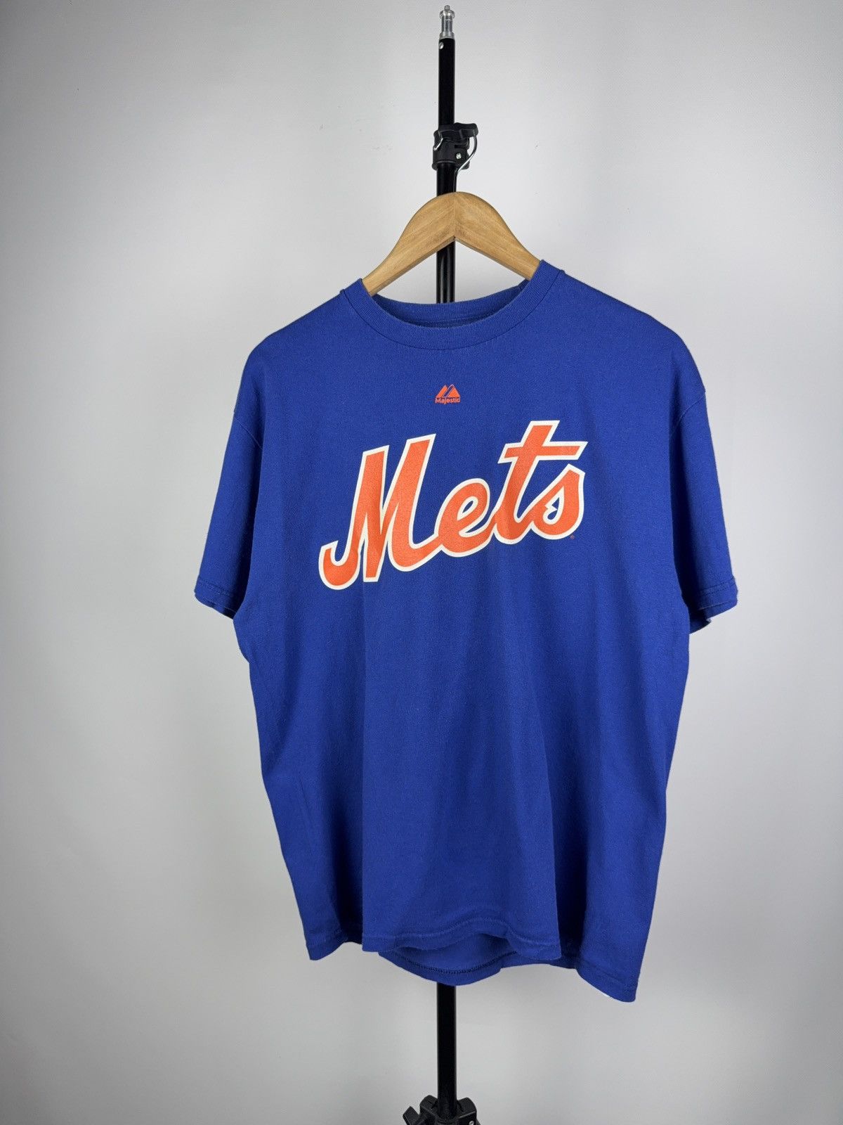 MLB × Vintage Crazy Vintage Majestic Mets Mr. MET T Shirt MLB Size US L / EU 52-54 / 3 - 1 Thumbnail