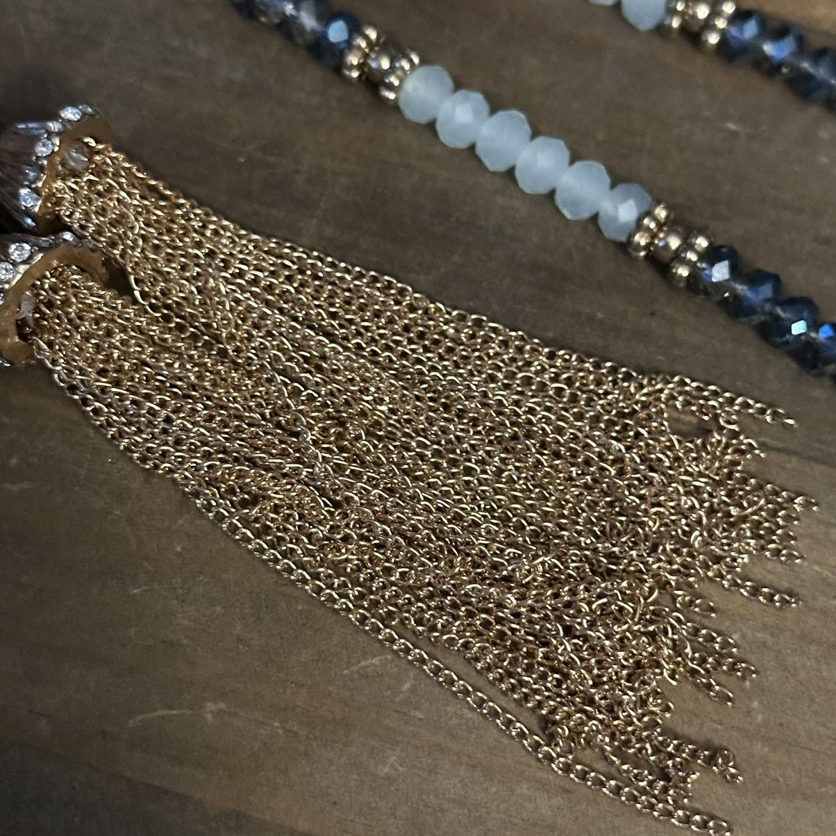 Other Crystal bead lariat necklace Size ONE SIZE - 5 Thumbnail