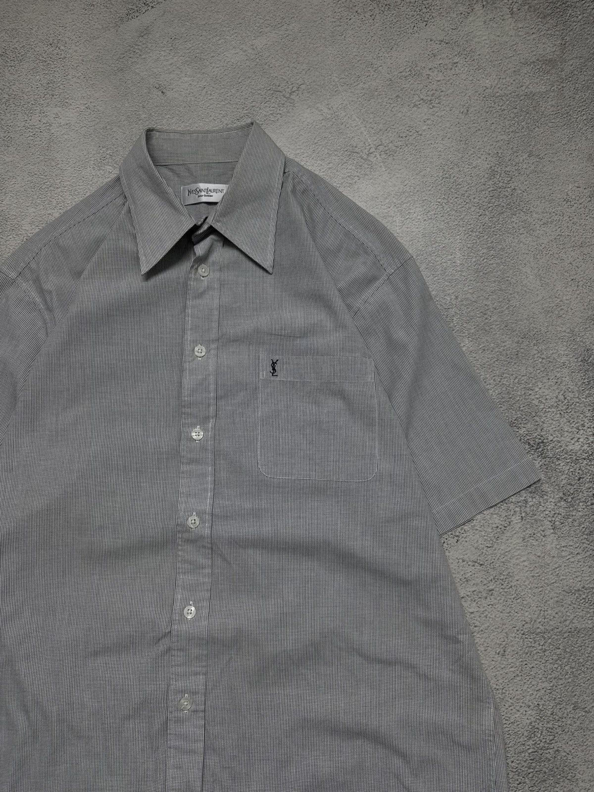 Yves Saint Laurent Vintage Yves Saint Laurent YSL Shirt Luxury Size US L / EU 52-54 / 3 - 5 Thumbnail