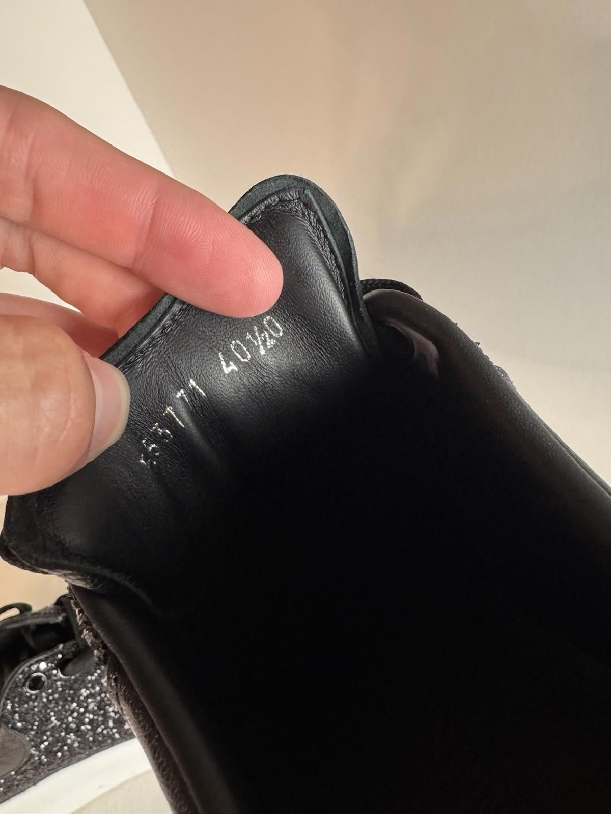 Alexander McQueen Alexander McQueen Oversized Sneakers Black Crystal Size 40.5 Size US 7.5 / EU 40-41 - 7 Thumbnail