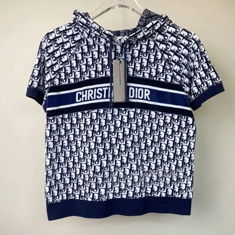 Dior Short Sleeve Cotton T-Shirt .