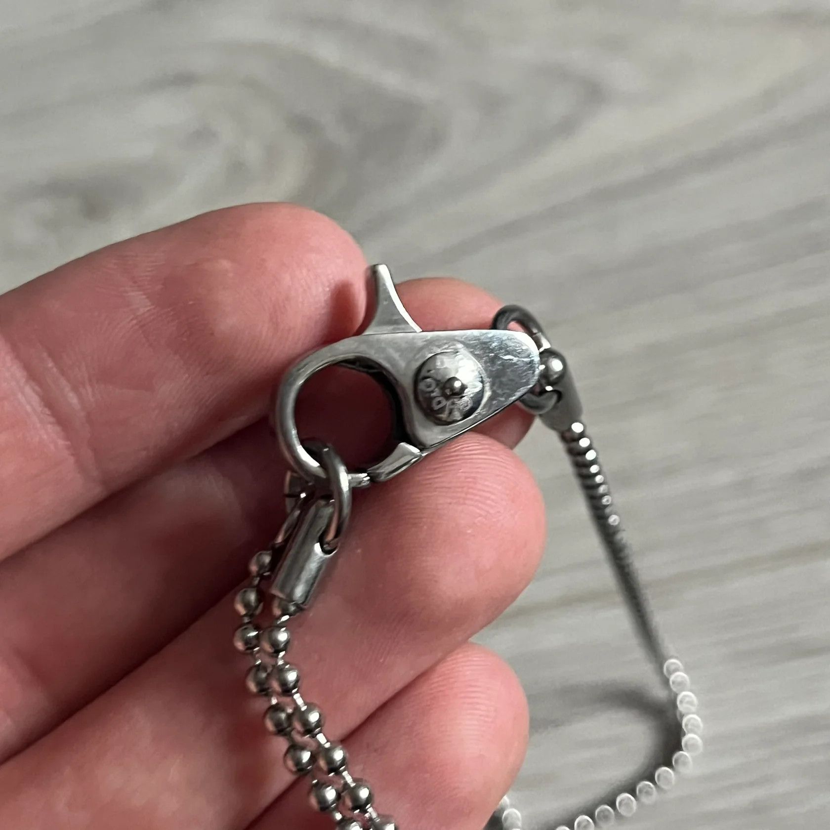 Dolce & Gabbana Dolce & Gabbana Cowboy Dog Tag Necklace Size ONE SIZE - 5 Thumbnail