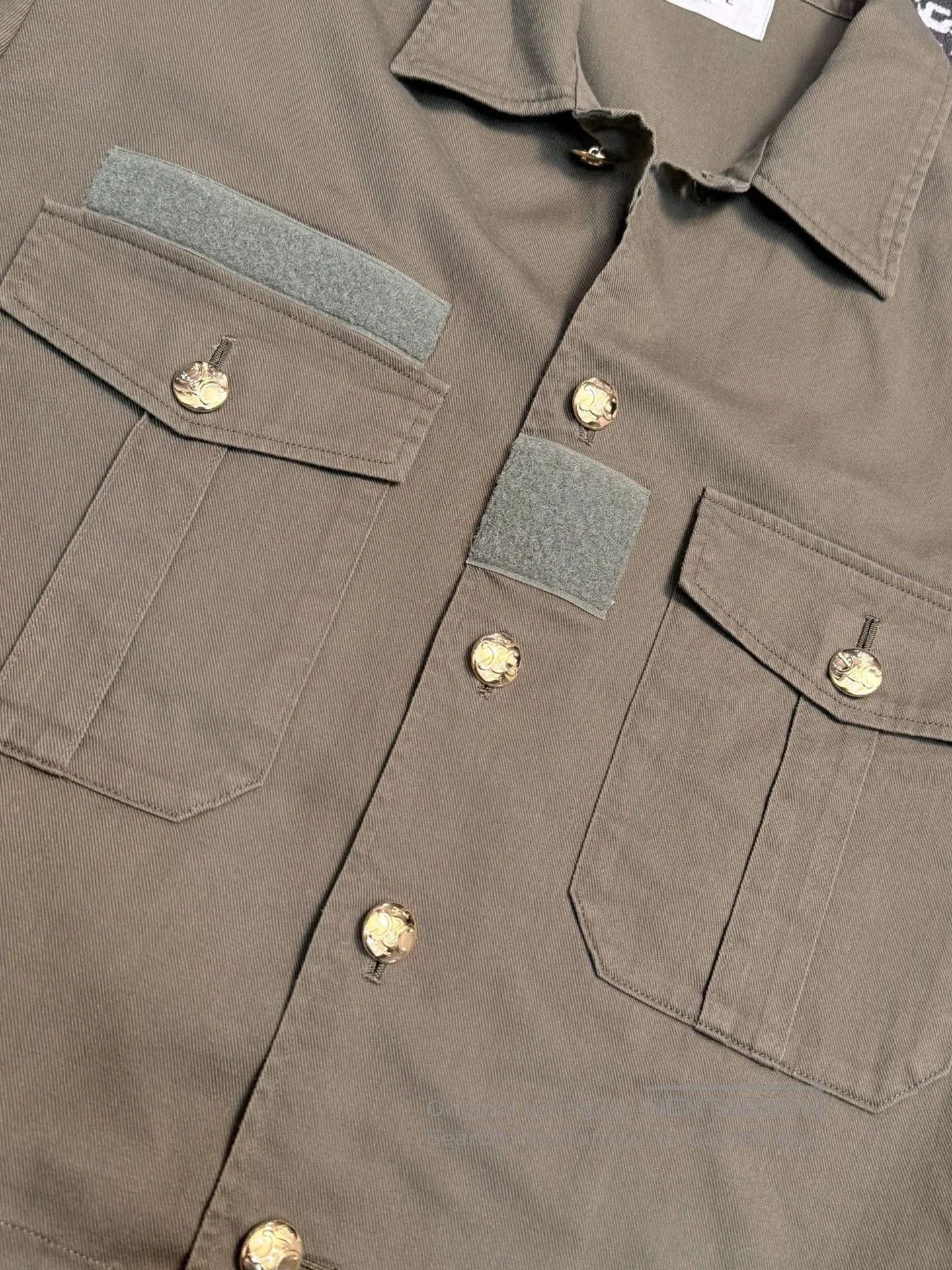 Other Military Green Short-Sleeve Shirt XS. Size XS / US 0-2 / IT 36-38 - 2 Thumbnail