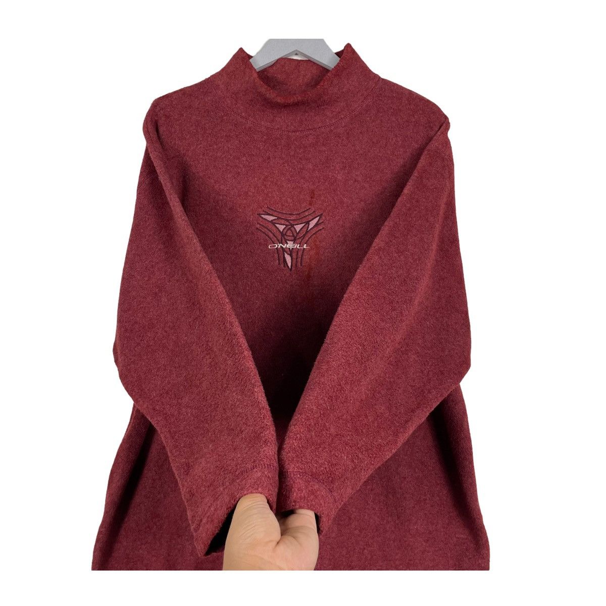 O'Neill × Vintage 💥90s ONEILL SURF MICRO FLEECE CREWNECK SWEATER Size US L / EU 52-54 / 3 - 7 Thumbnail