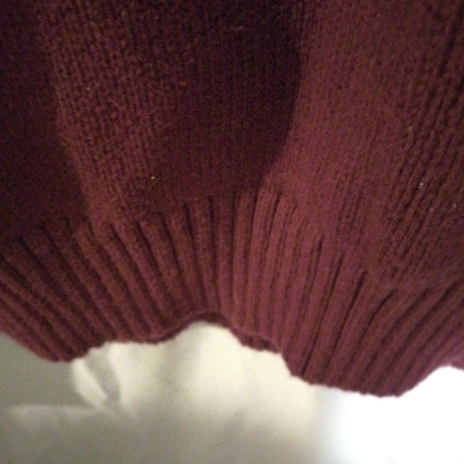 St. Johns Bay St Johns Bay Menswear Burgundy Sweater 100% Cotton Size L Size US L / EU 52-54 / 3 - 5 Thumbnail