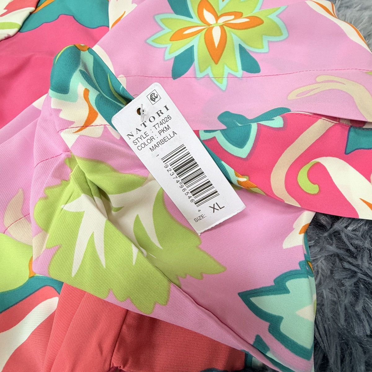Other Natori Marbella Floral Patchwork Wrap Kimono Bath Robe Size XL / US 12-14 / IT 48-50 - 8 Thumbnail