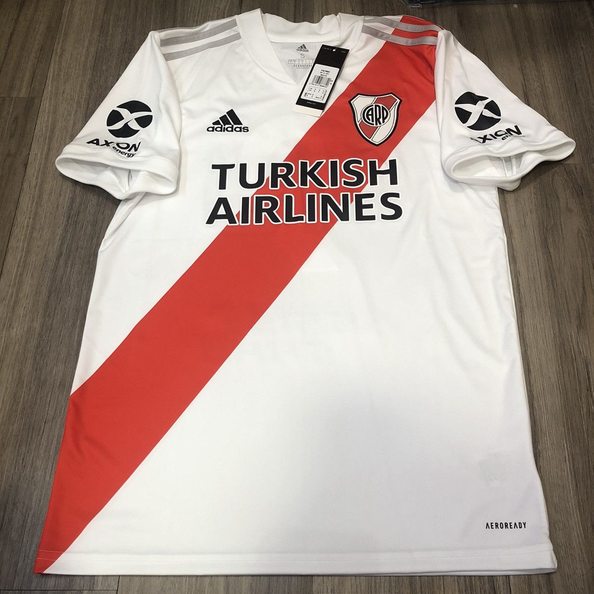 Adidas Soccer Jersey Sportswear River plate 20 21 home shirt 9 J.Alvarez Bnwt Grailed