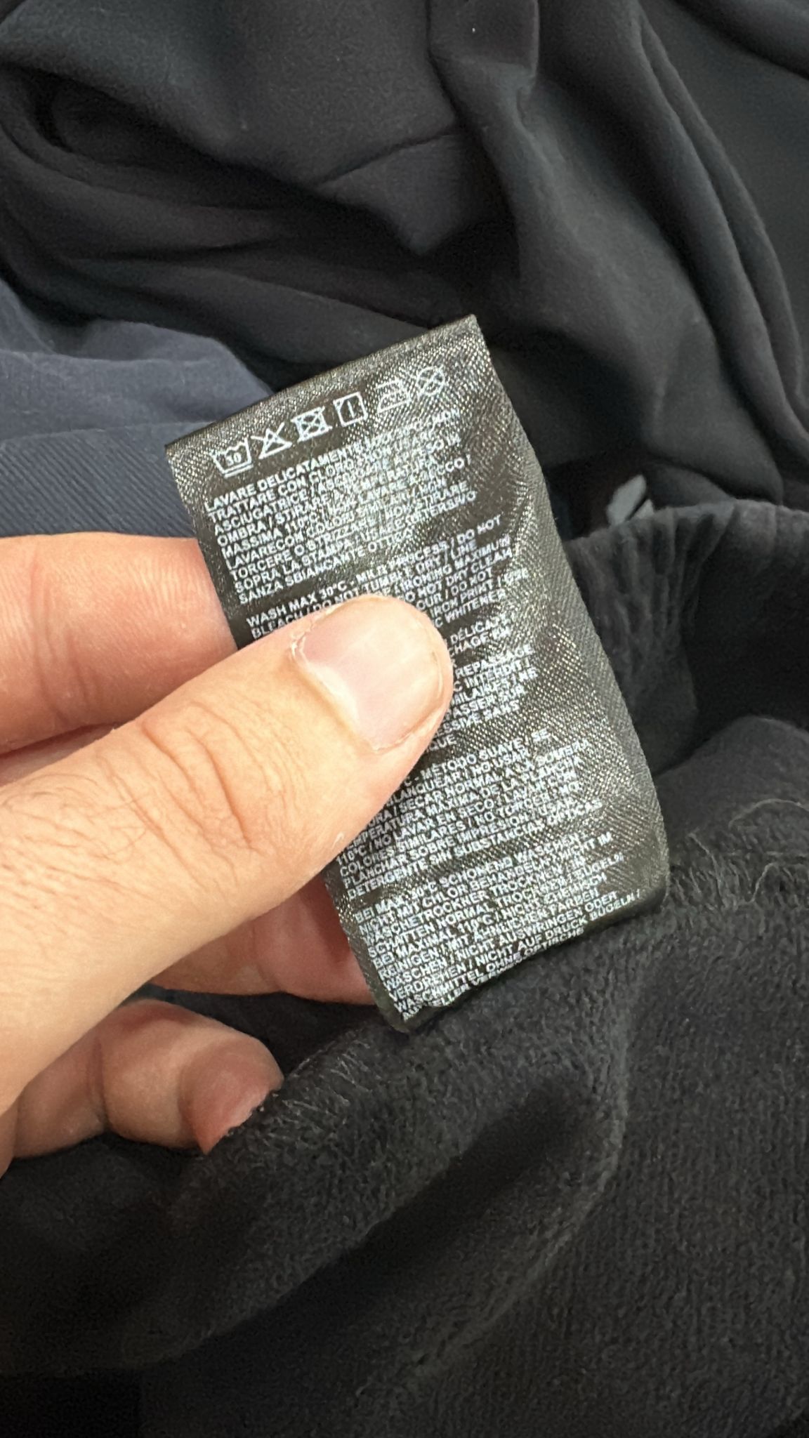 Raf Simons CC000021 Hand Sign Sweatpants & Joggers in Black Size US 30 / EU 46 - 9 Thumbnail