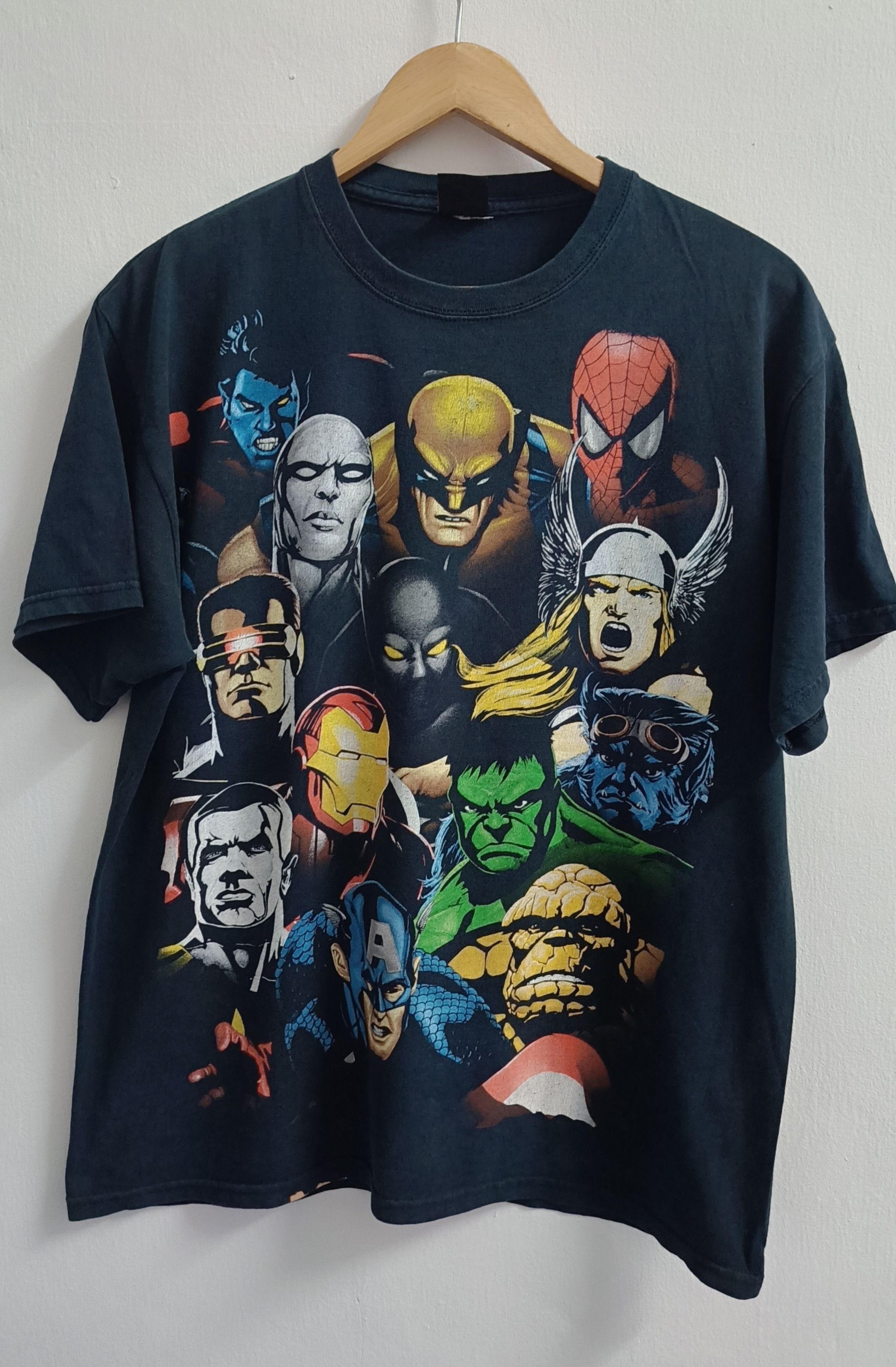 Marvel Comics 🔥🔥 Rare Vintage Marvel Comics Superheroes Tee Size US M / EU 48-50 / 2 - 1 Thumbnail