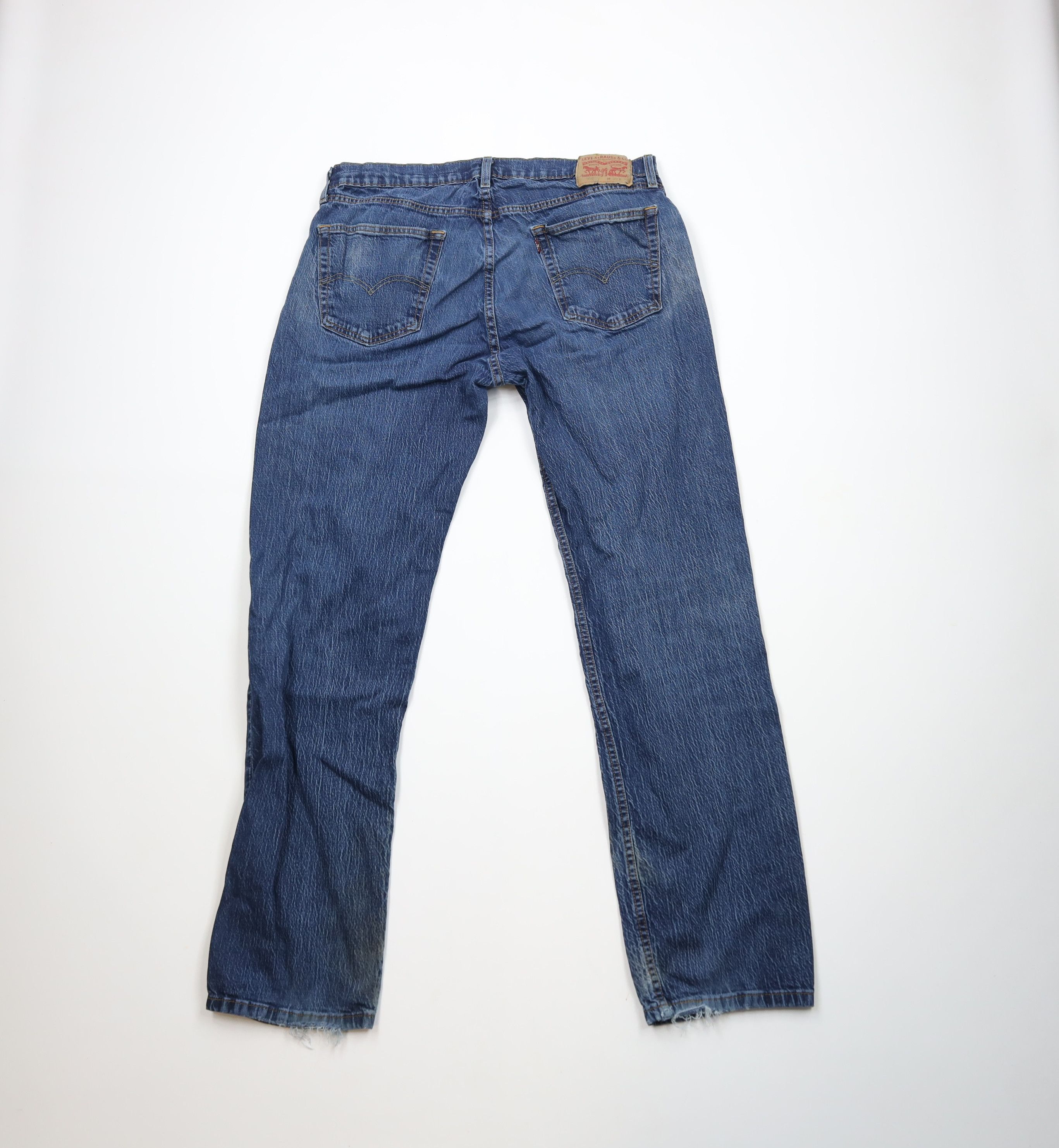 Levi's × Vintage Vintage Y2K Levis 559 Relaxed Fit Straight Leg Denim Jeans Size US 36 / EU 52 - 11 Thumbnail