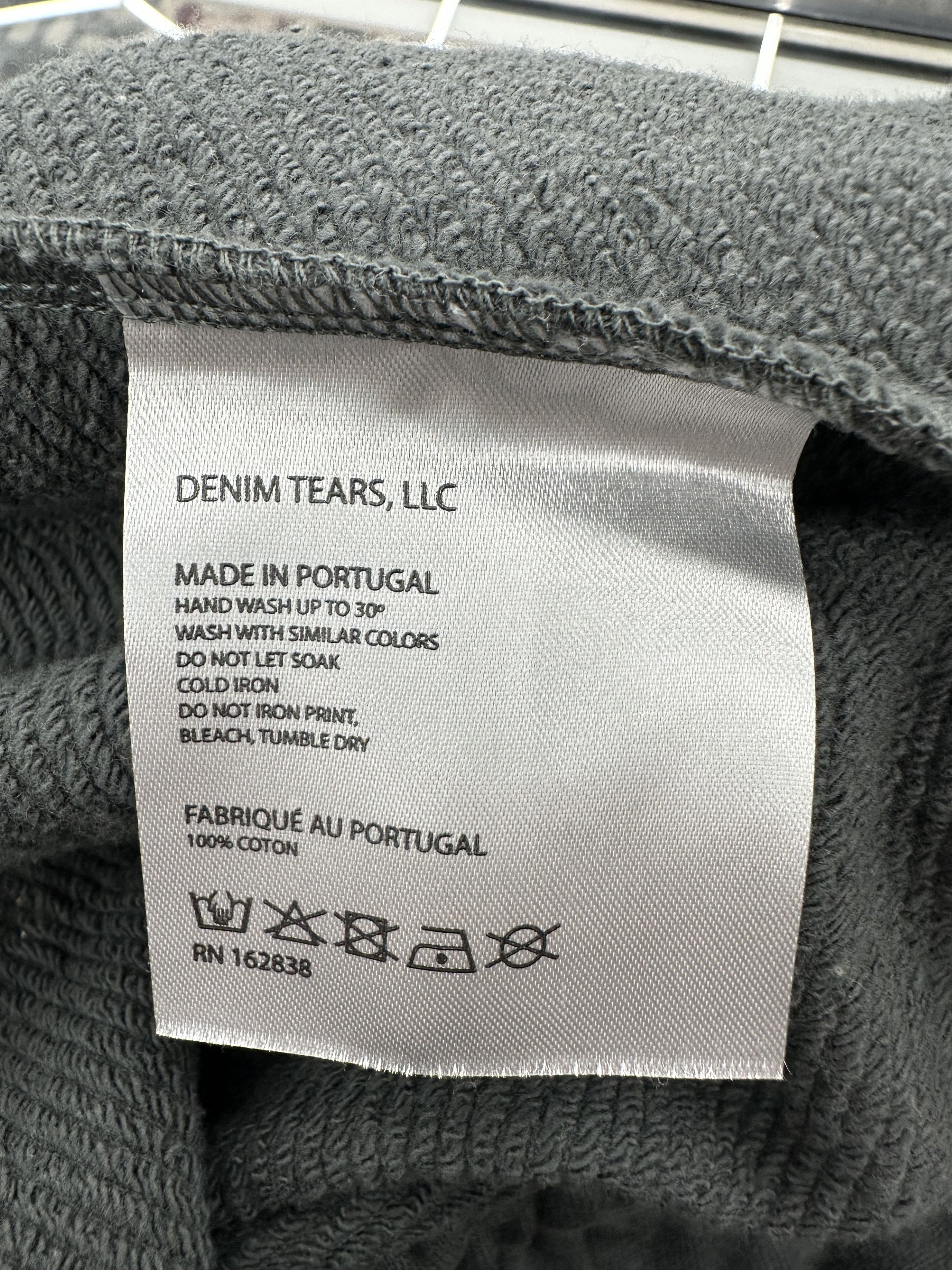 DENIM TEARS Rhinestone Cotton Wreath Sweatpants Size US 36 / EU 52 - 8 Thumbnail