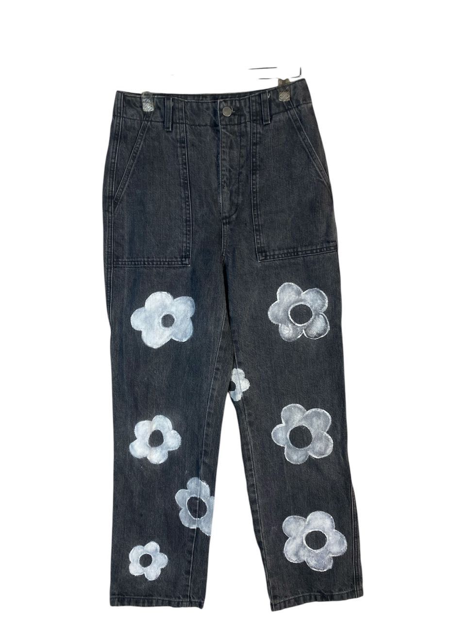 GU Unisex🔥 GU denim bakers pants size 27 Size 27" / US 4 / IT 40 - 1 Thumbnail