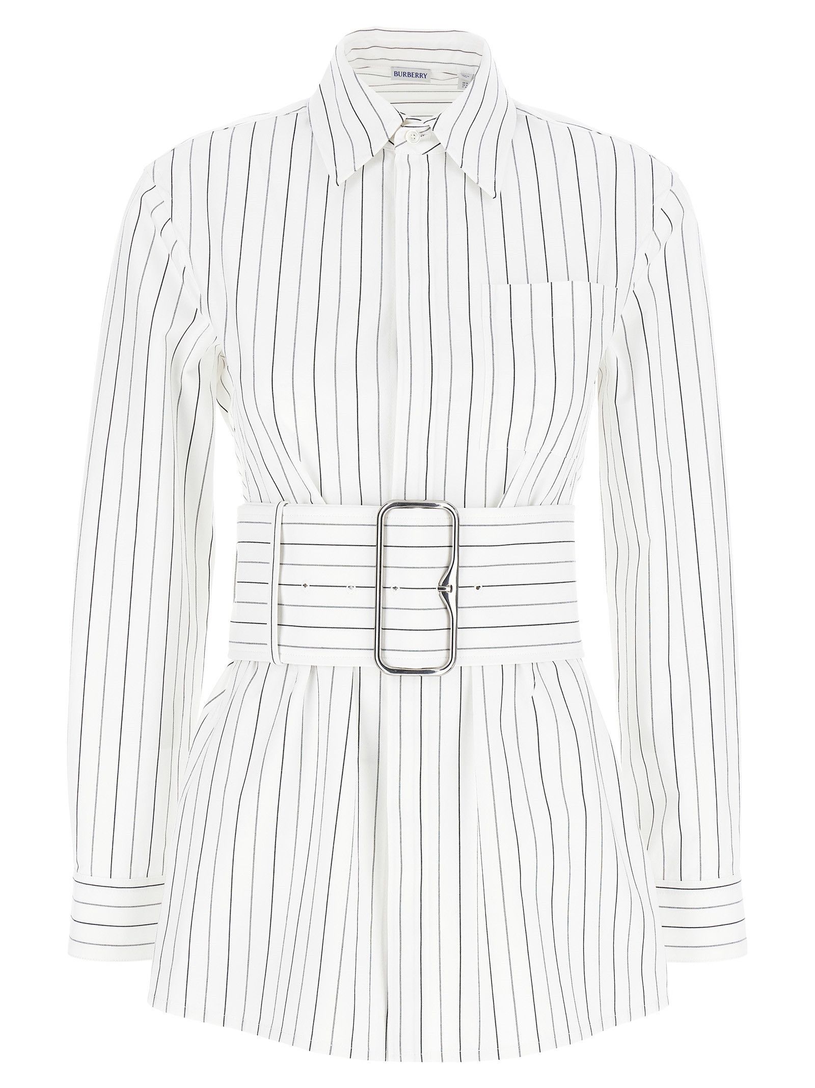 Burberry Striped Shirt Size S / US 4 / IT 40 - 1 Thumbnail