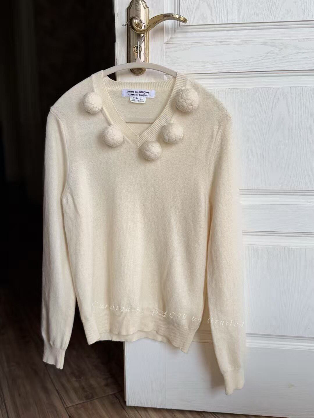 Comme des Garcons COMME DES GARCONS Wool Knit Sweater Size M / US 6-8 / IT 42-44 - 1 Thumbnail