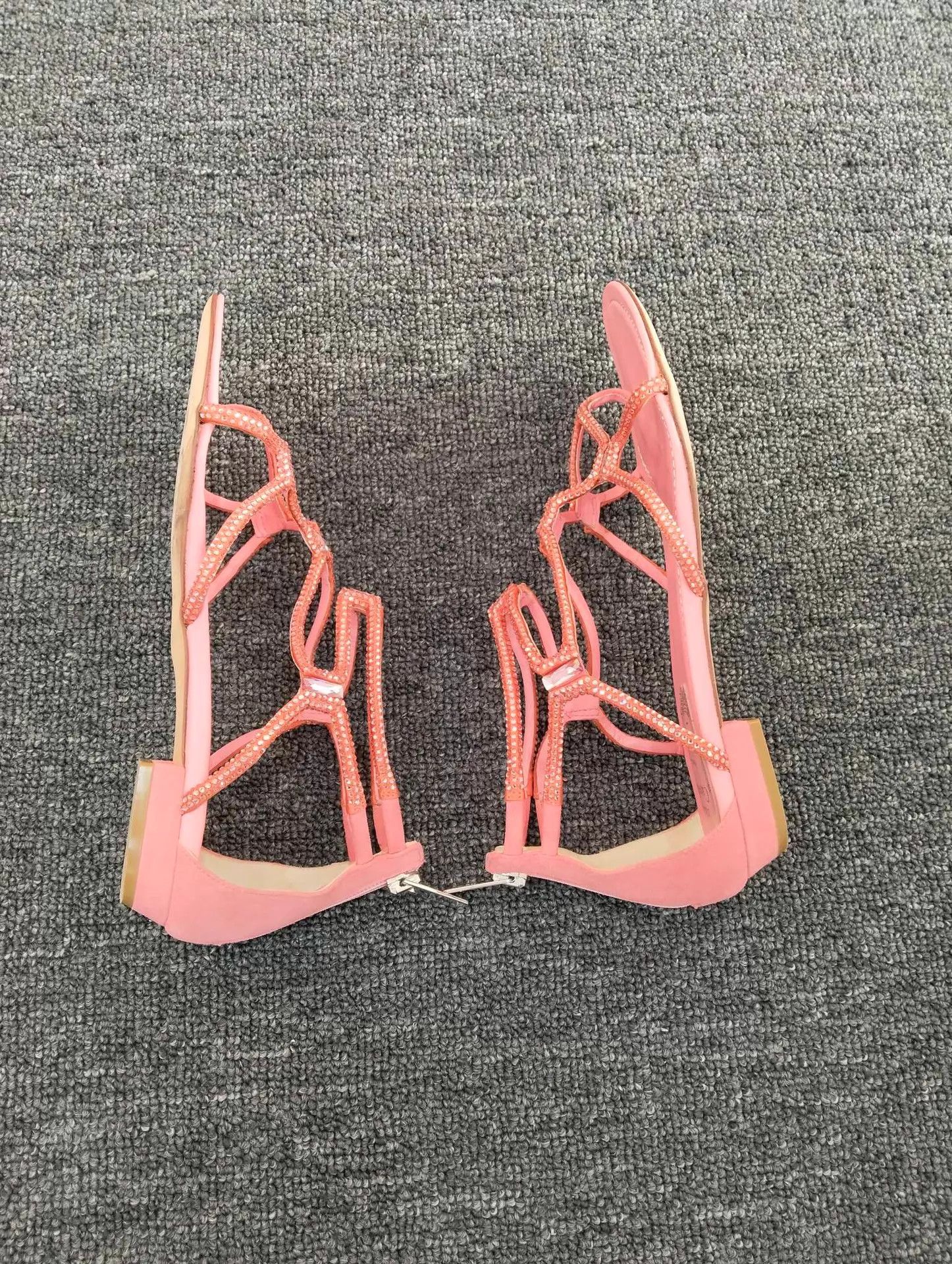 Rene Caovilla Rene Caovilla Crystal Flat Sandals 35.5 EU Size US 4.5 / IT 34.5 - 3 Thumbnail