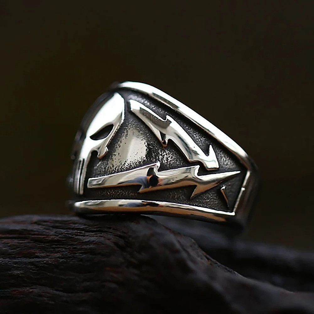 Other Skull Mask Ring For Men Size ONE SIZE - 3 Thumbnail