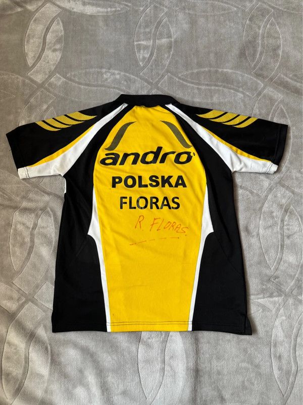 Sports Specialties Andro Polska Robert Floras M table tennis Poland jersey Size US M / EU 48-50 / 2 - 2 Thumbnail