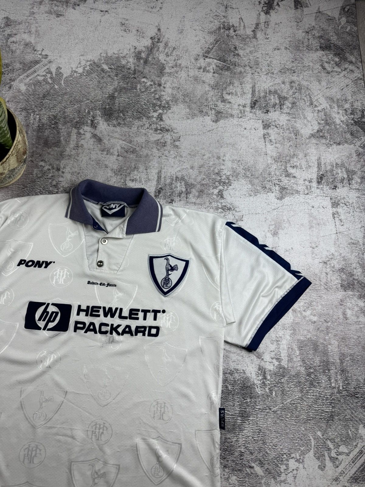 PONY TOTTENHAM HOTSPUR 1995/1997 Football Shirt Jersey Kit Size US L / EU 52-54 / 3 - 5 Thumbnail