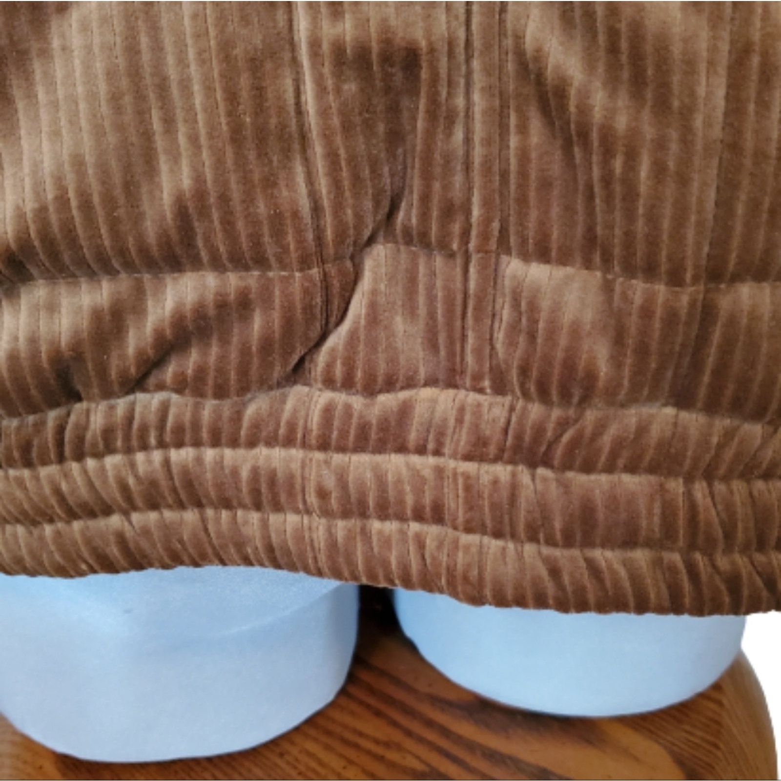 Forever 21 COCOA BROWN QUILTED ☆ CORDUROY ☆ BOMBER JACKET 2x ☆ NWT Size XXL / US 16-18 / IT 52-54 - 6 Thumbnail