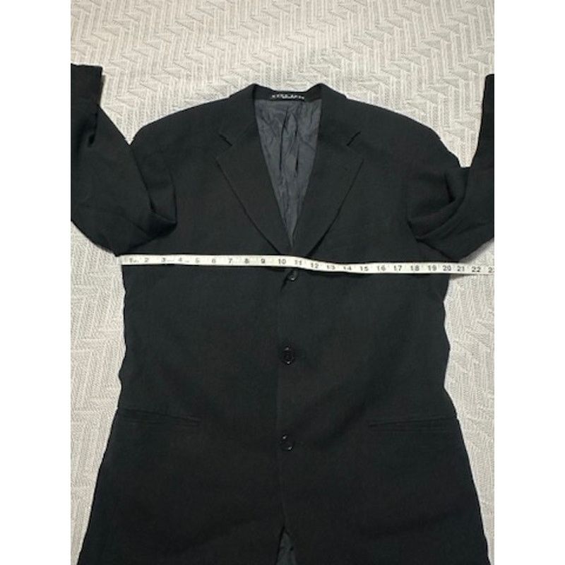 Hugo Boss Hugo Boss black wool three button blazer size 40R Size 40R - 9 Thumbnail