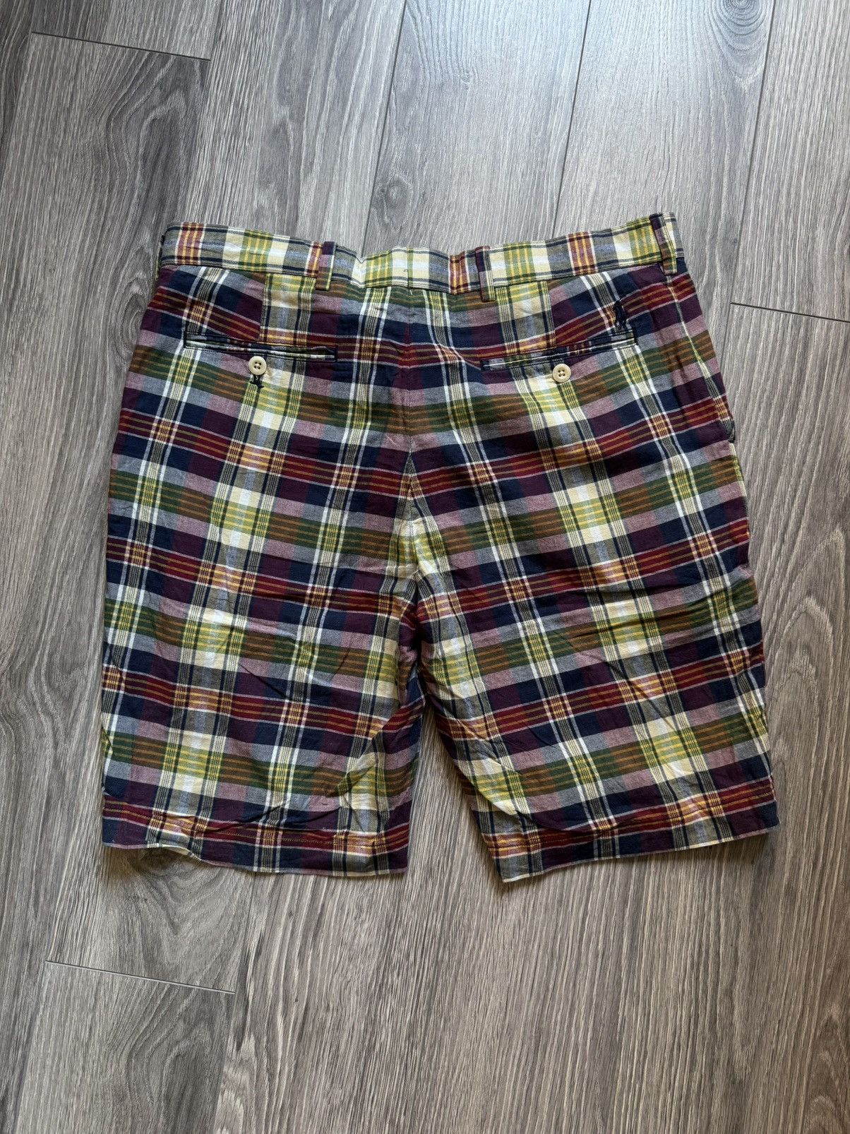 Polo Ralph Lauren Polo Ralph Lauren plaid checkered Madras Shorts 34 Size US 34 / EU 50 - 4 Thumbnail