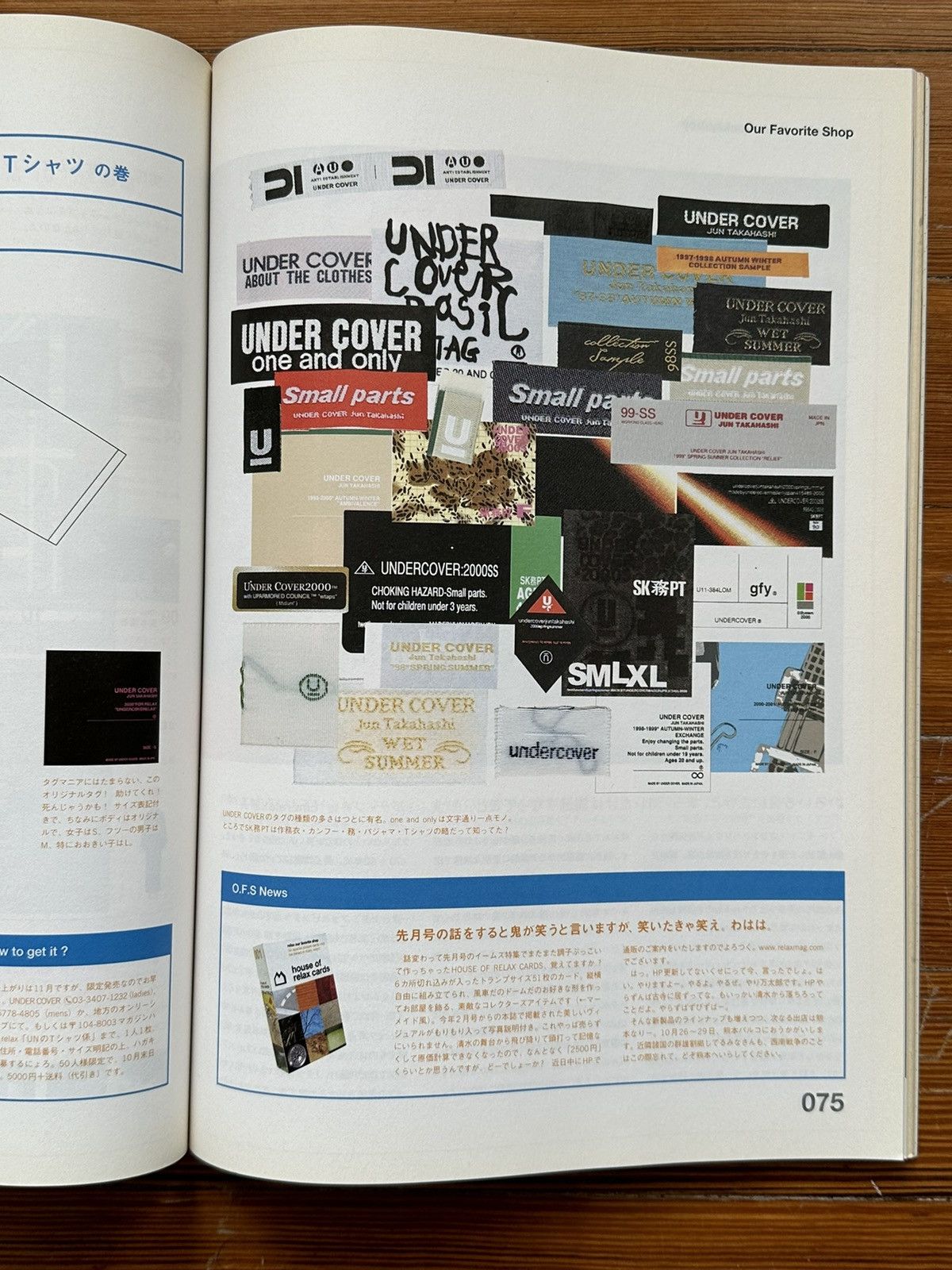 Undercover 2000 November Relax Magazine Undercover Feature Size ONE SIZE - 10 Thumbnail