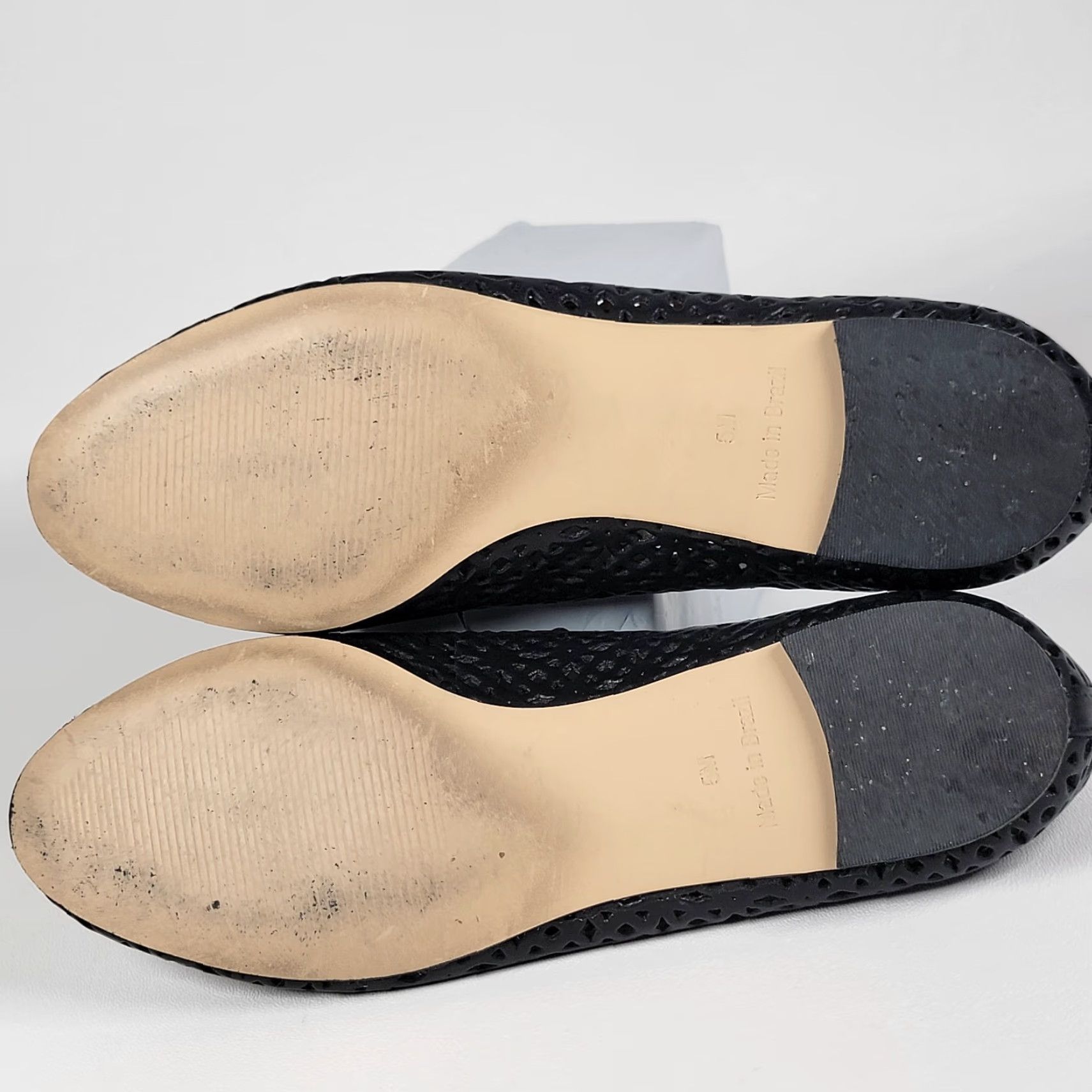 Talbots Talbots Black Leather Flats Size 5M Women Ballet Slip On Flat Leather Lining Breathable Classic Modern Shoes Size US 6 / IT 36 - 7 Thumbnail