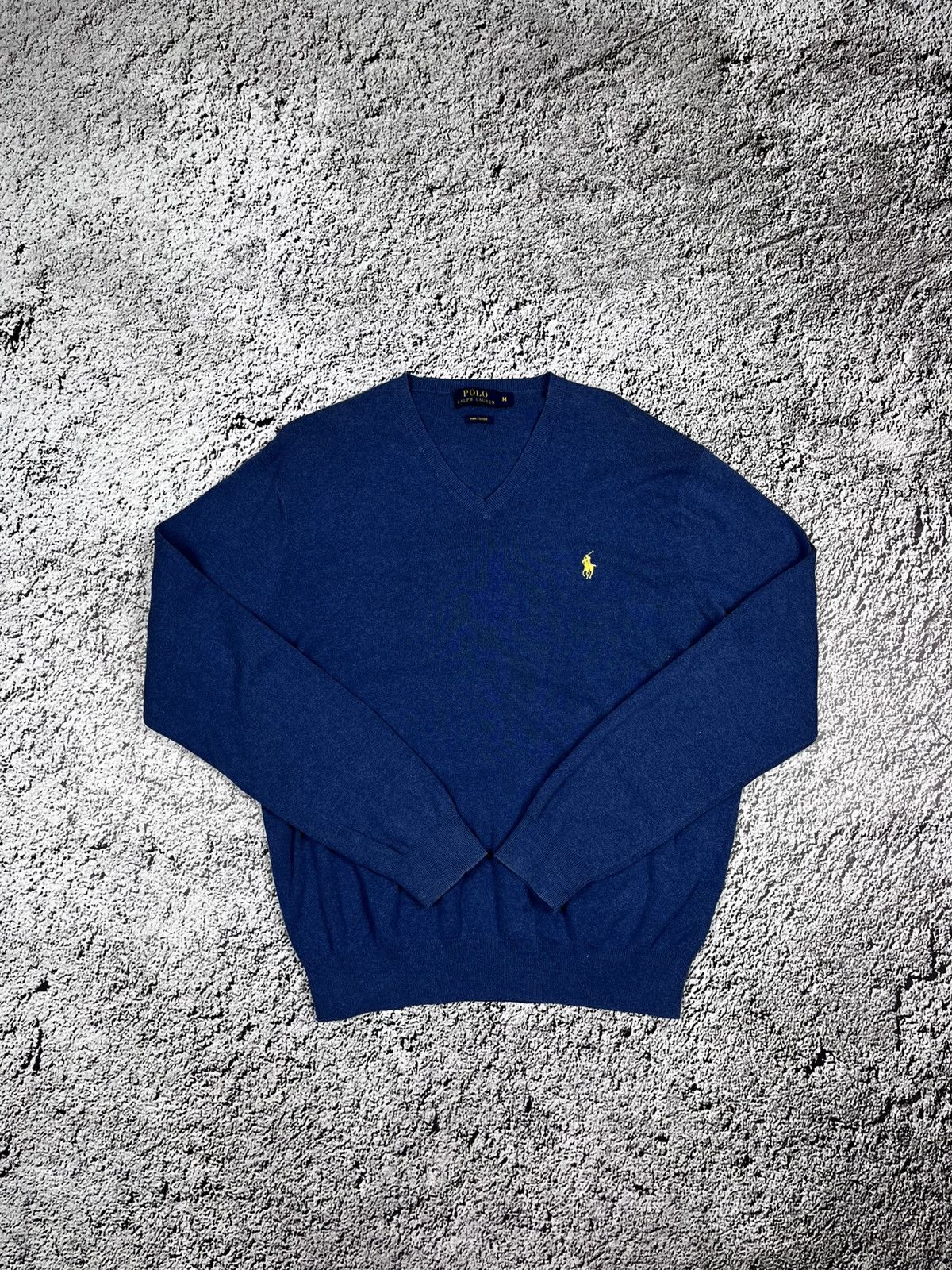 Vintage Vintage Y2K Ralph Lauren Pima old money logo sweater size M Size US M / EU 48-50 / 2 - 1 Thumbnail