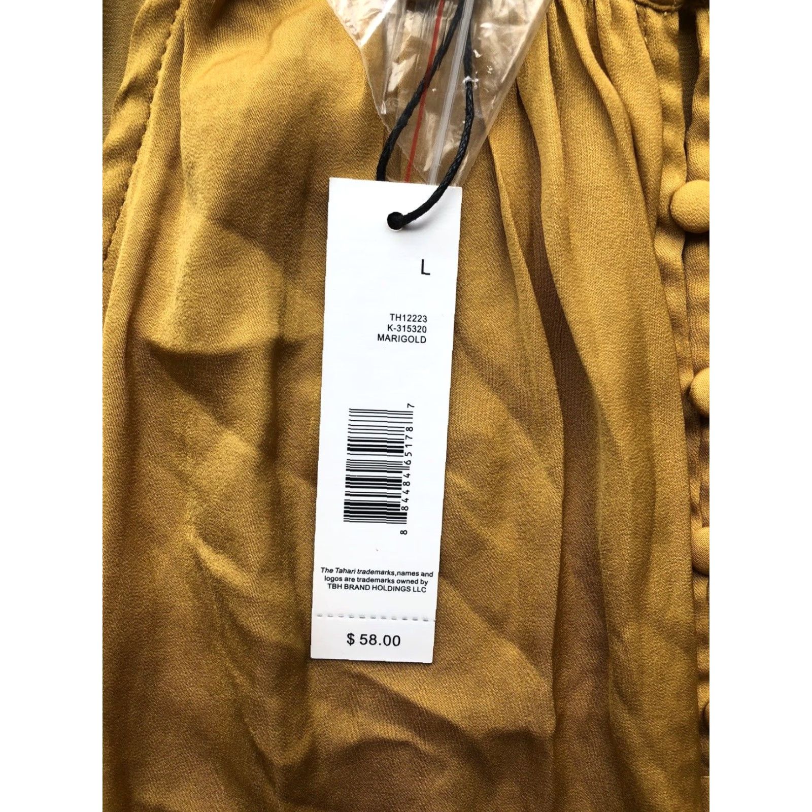 Vintage NWT Tahari Womens Tank Top L Yellow Marigold Sleeveless Shirt Casual Workwear Hipster Preppy Designer Nerd Size L / US 10 / IT 46 - 3 Thumbnail