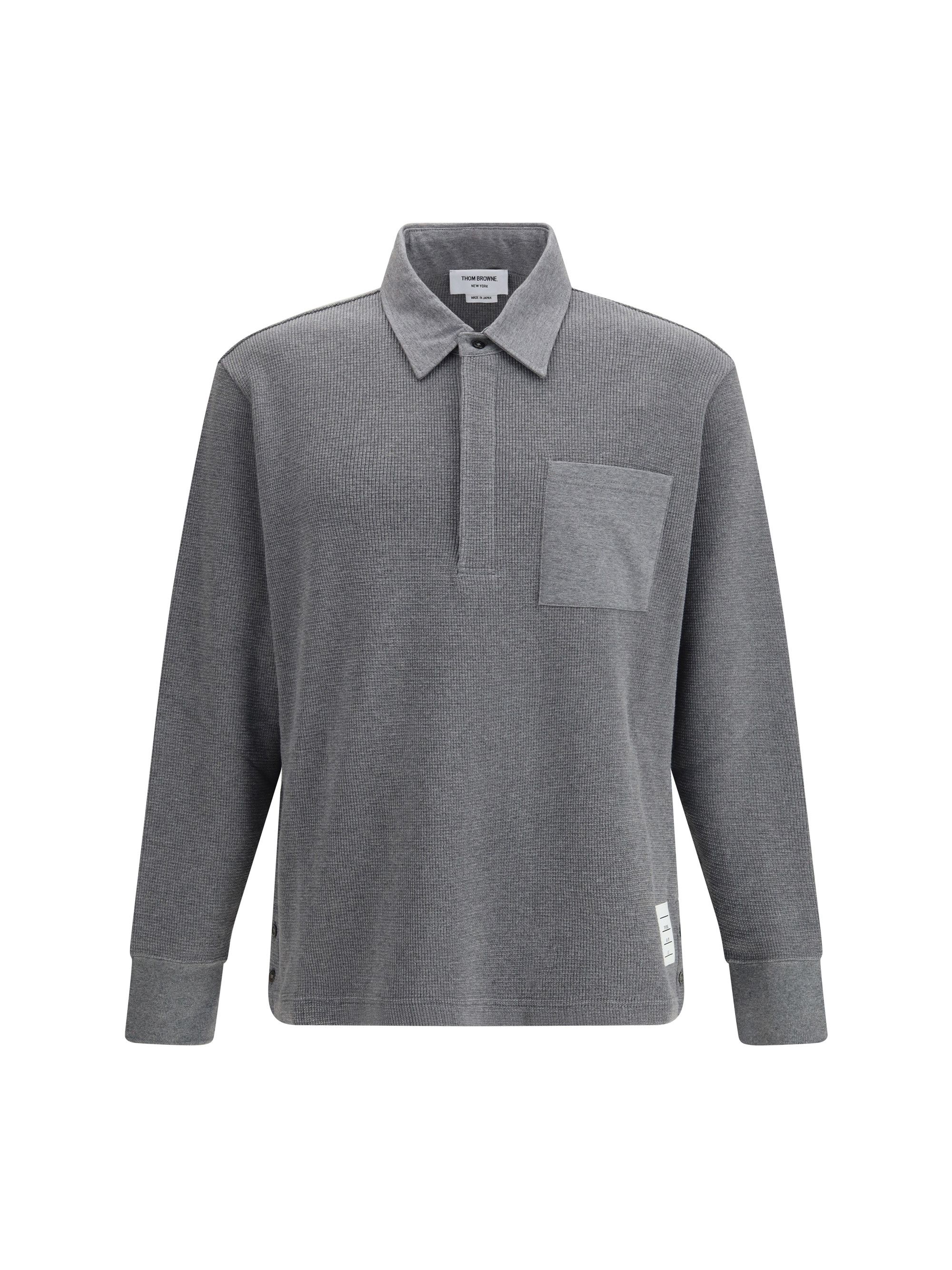 Thom Browne Long sleeve Polo Shirt Size US M / EU 48-50 / 2 - 1 Thumbnail