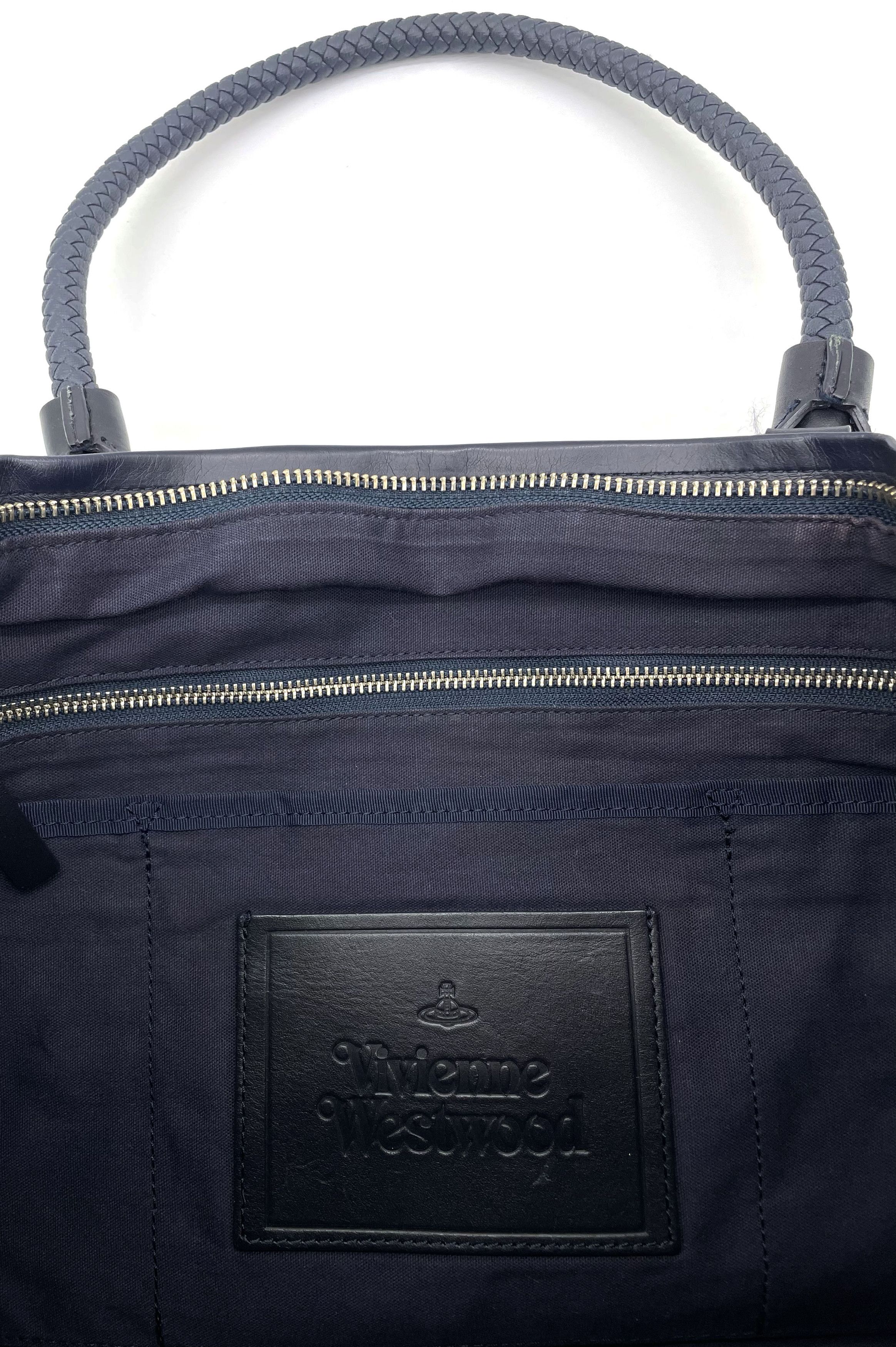 Vivienne Westwood Hybrid Orb Leather Handbag Size ONE SIZE - 8 Thumbnail