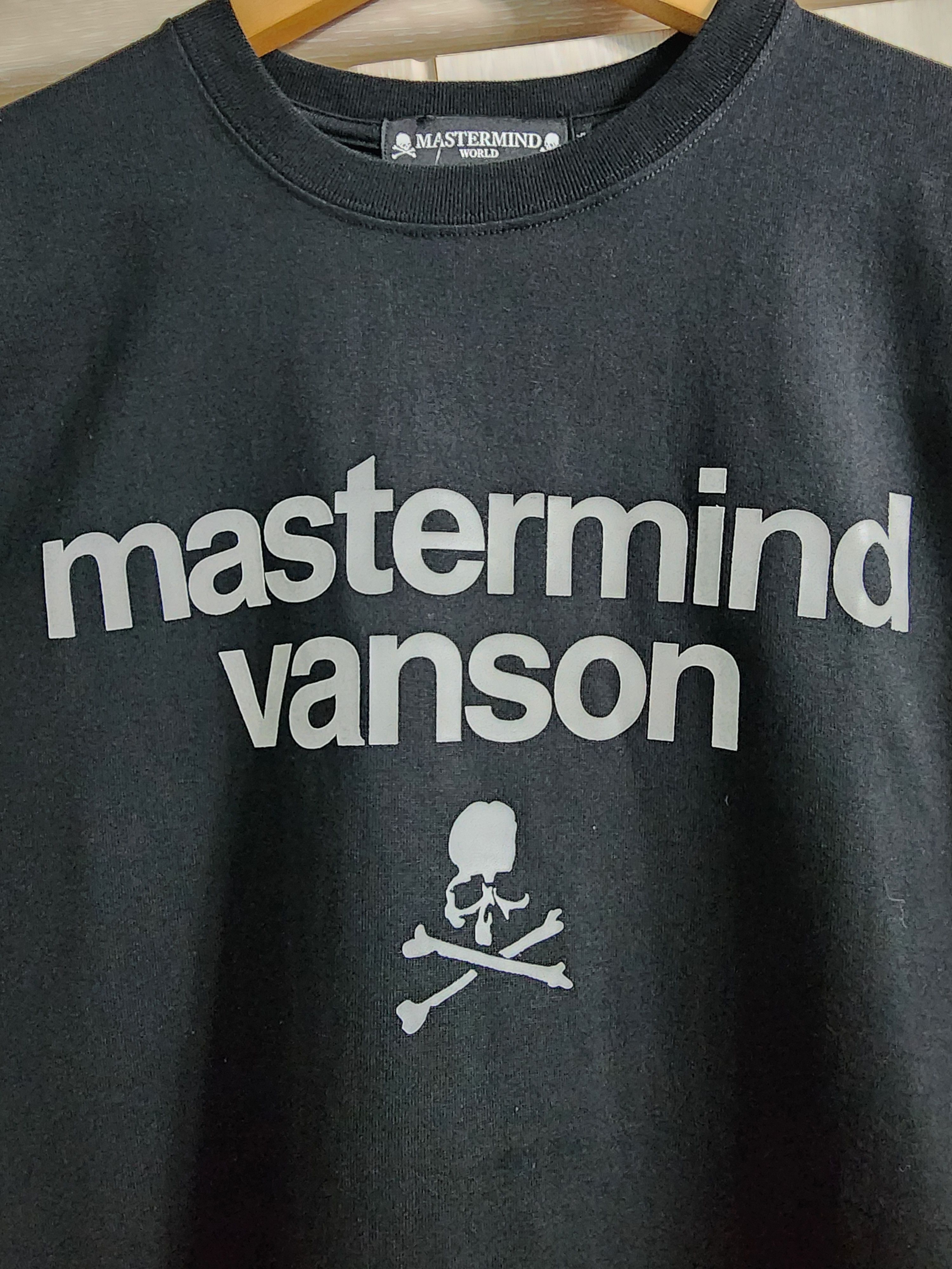 Mastermind Japan Mastermind x Vanson Short Sleeve T-Shirt Size US XL / EU 56 / 4 - 3 Thumbnail