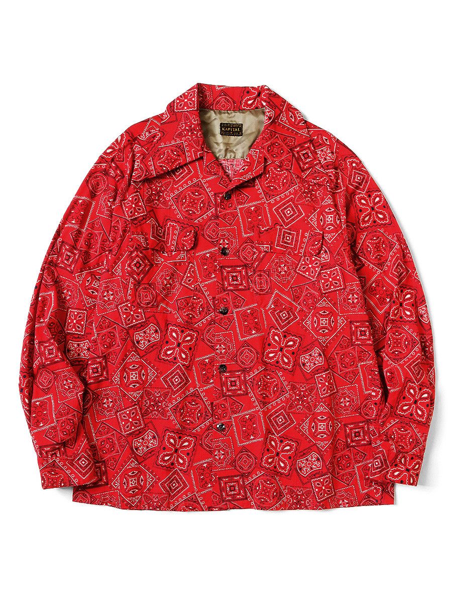 Kapital Kapital COOKIE Bandana Rungle Collar Board Shirt Size US M / EU 48-50 / 2 - 1 Thumbnail