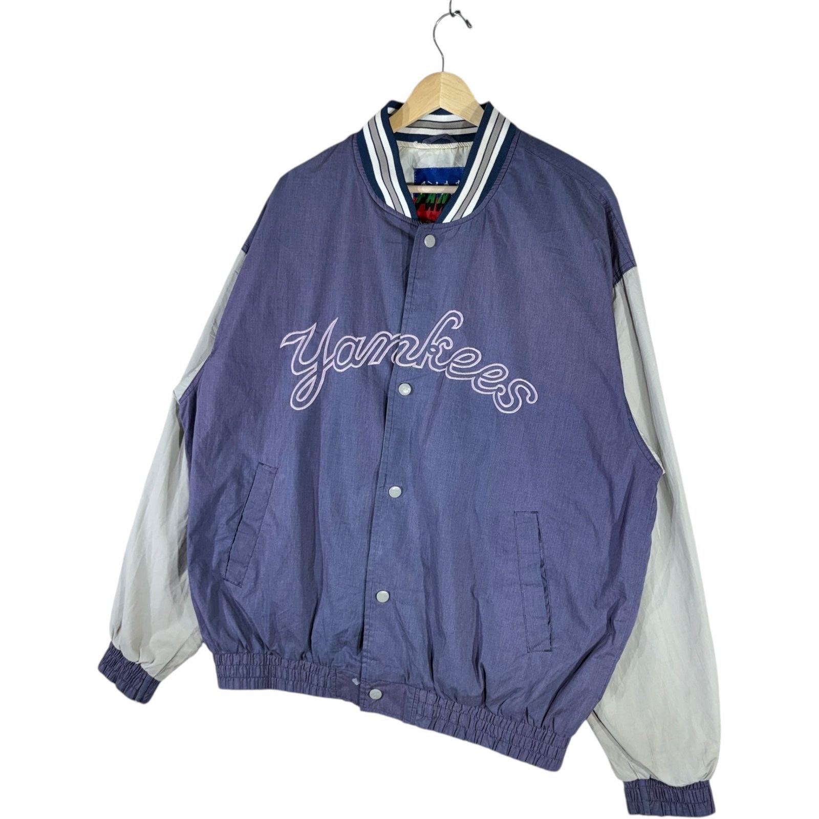 Vintage Vintage New York Yankees Bomber Jacket L Size US L / EU 52-54 / 3 - 3 Thumbnail