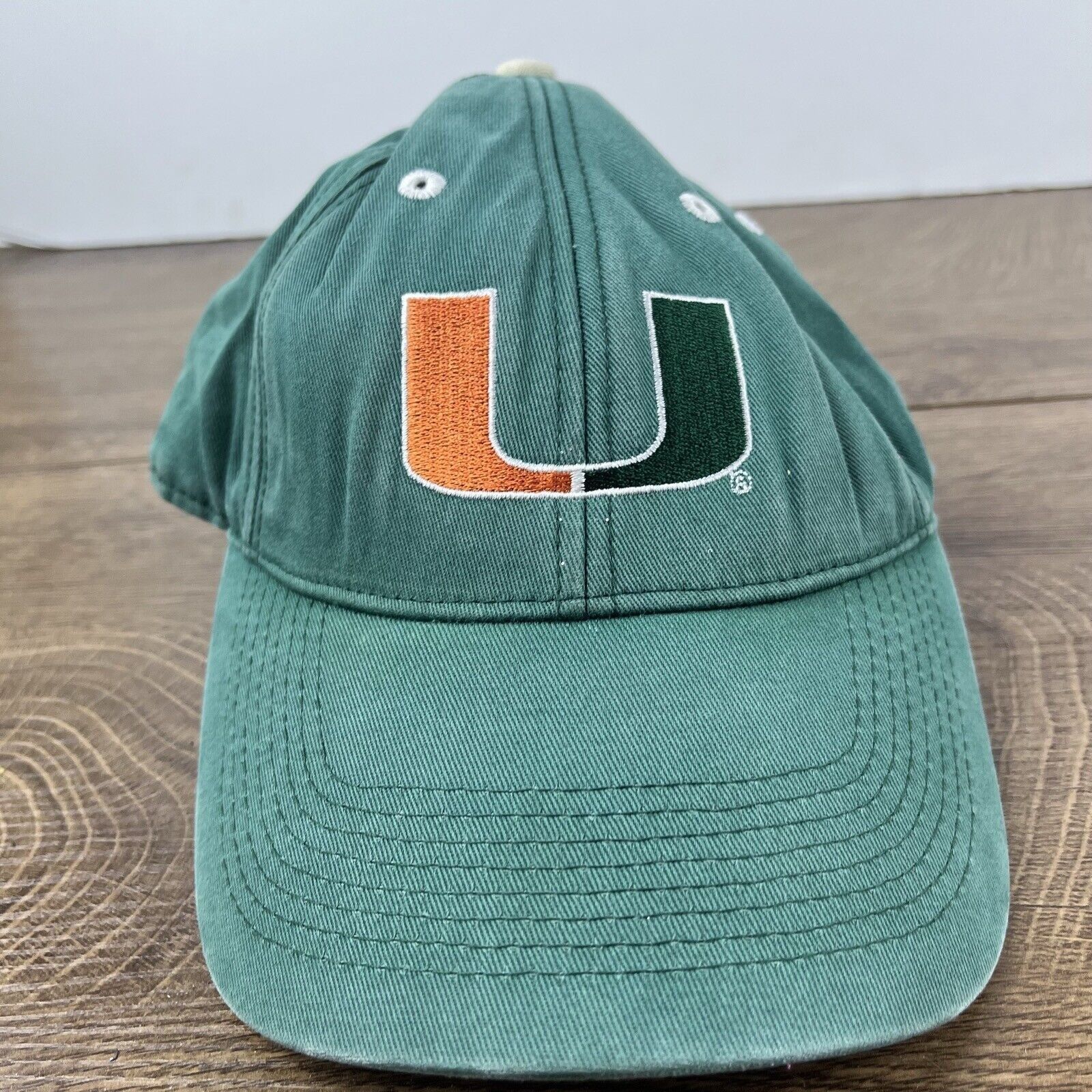 Other Miami Hurricanes Hat Adjustable Hat Green Adjustable Hat Gre Size ONE SIZE - 4 Thumbnail