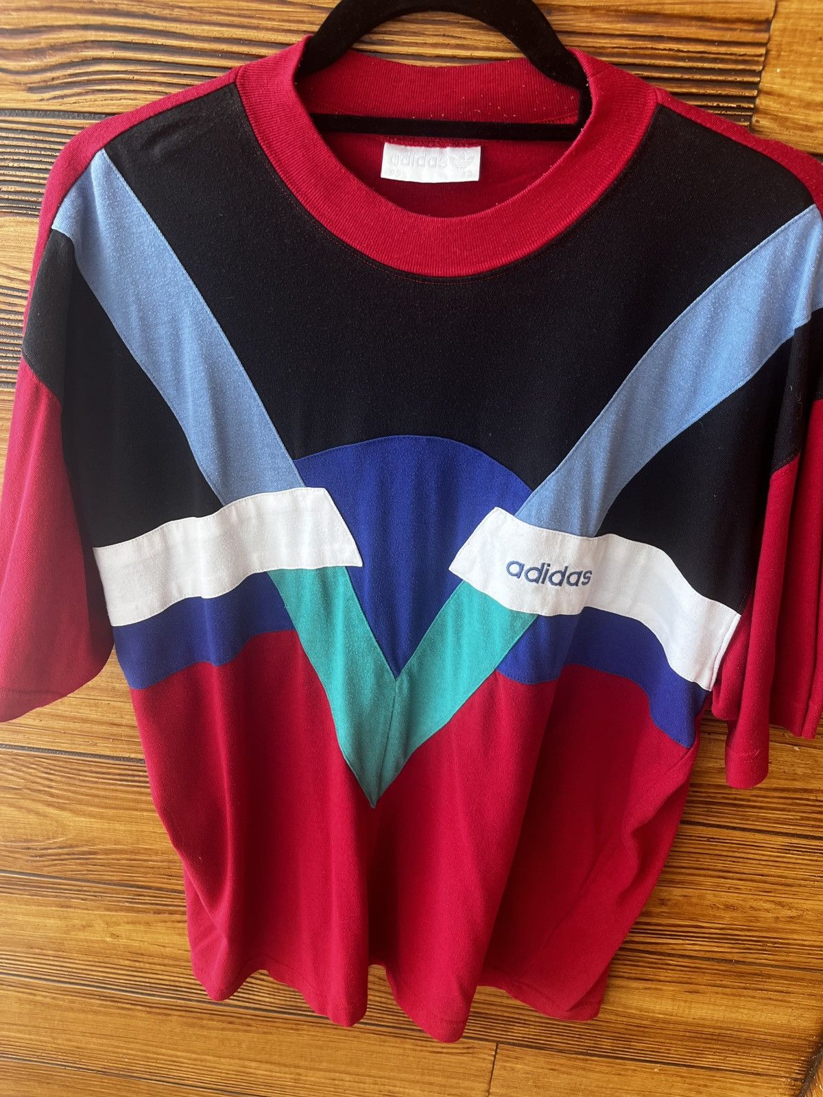 Adidas Adidas T-Shirt Vintage Retro 90s Size US L / EU 52-54 / 3 - 4 Thumbnail
