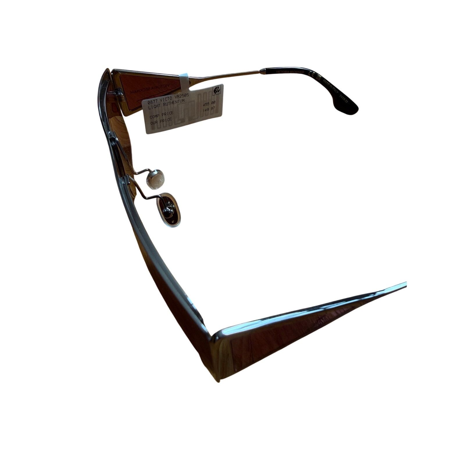 Victoria Beckham Victoria Beckham NWB VB250S Classic Logo 59mm Sunglasses Size ONE SIZE - 4 Thumbnail