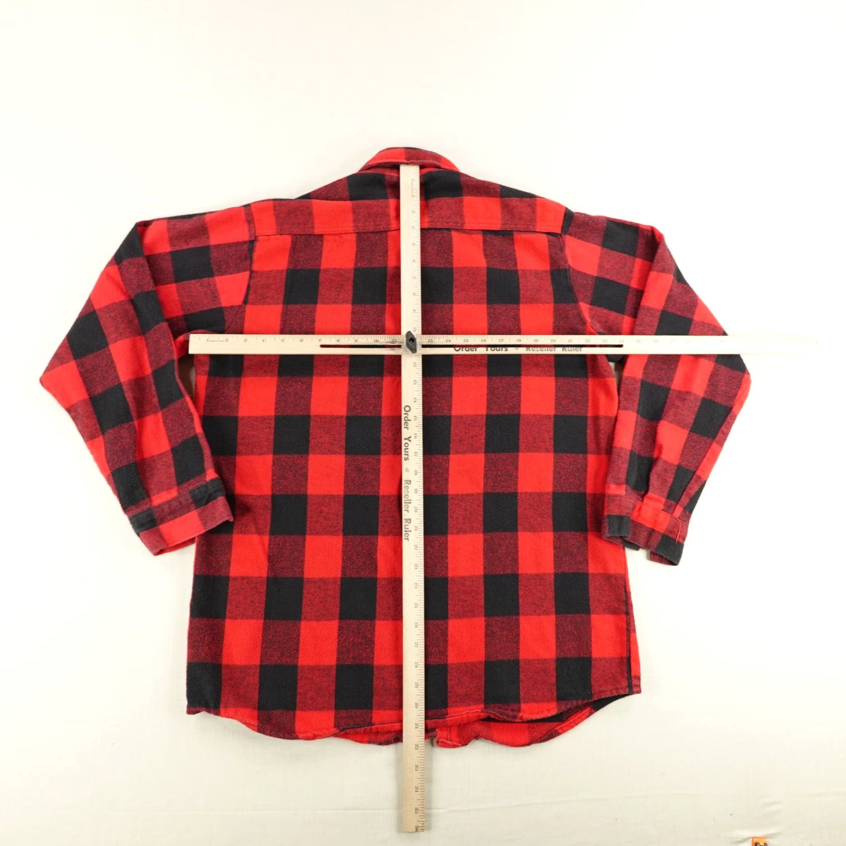 Vintage VINTAGE Five Brothers Flannel Shirt Men's Large Tall Outdoor Plaid Heavyweight Cotton Made USA 90s Size US L / EU 52-54 / 3 - 4 Thumbnail