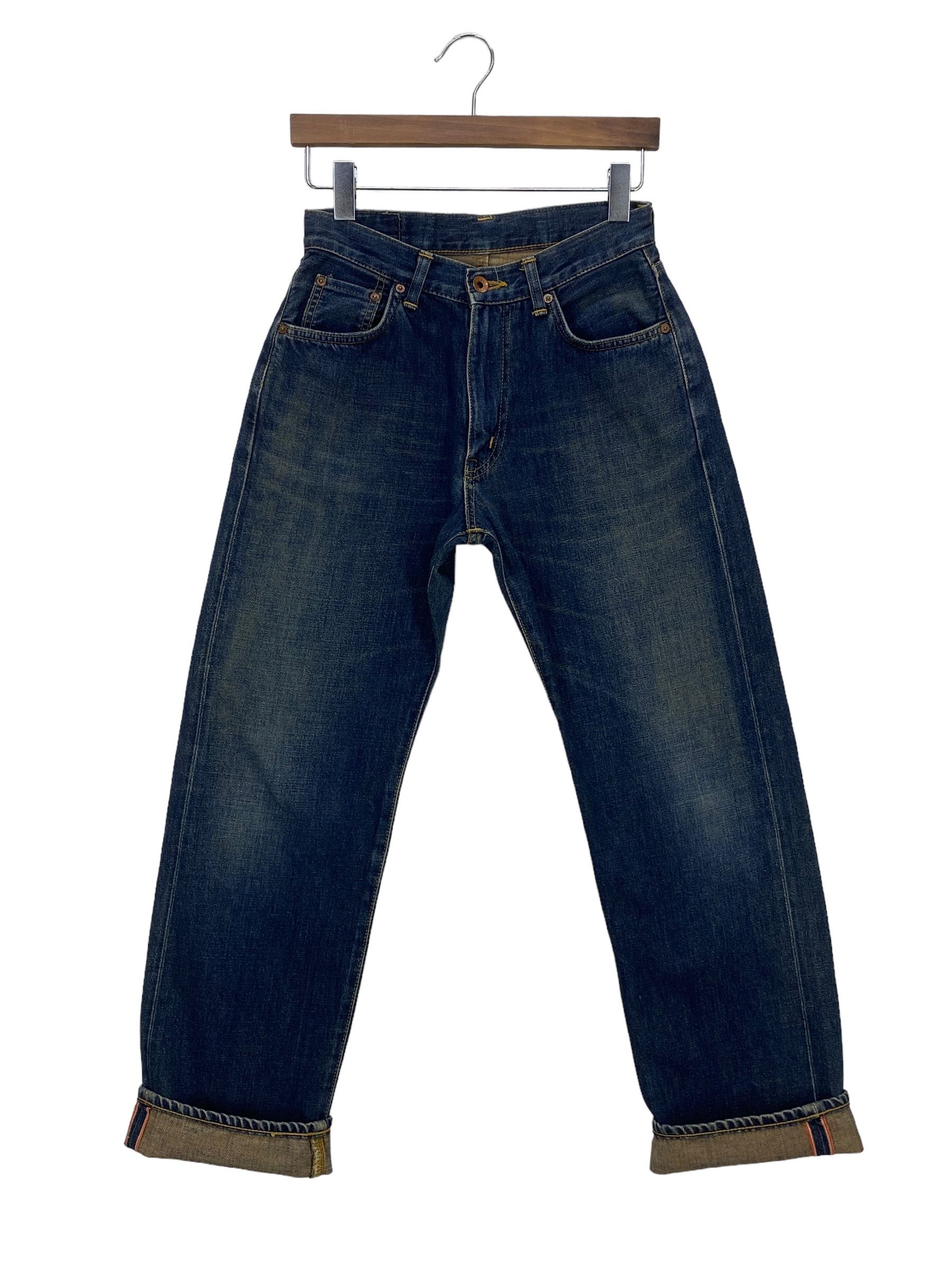 Edwin × Vintage Edwin Selvedge Denim Jeans Distressed Selvedge Pants Japan Size US 29 - 10 Thumbnail