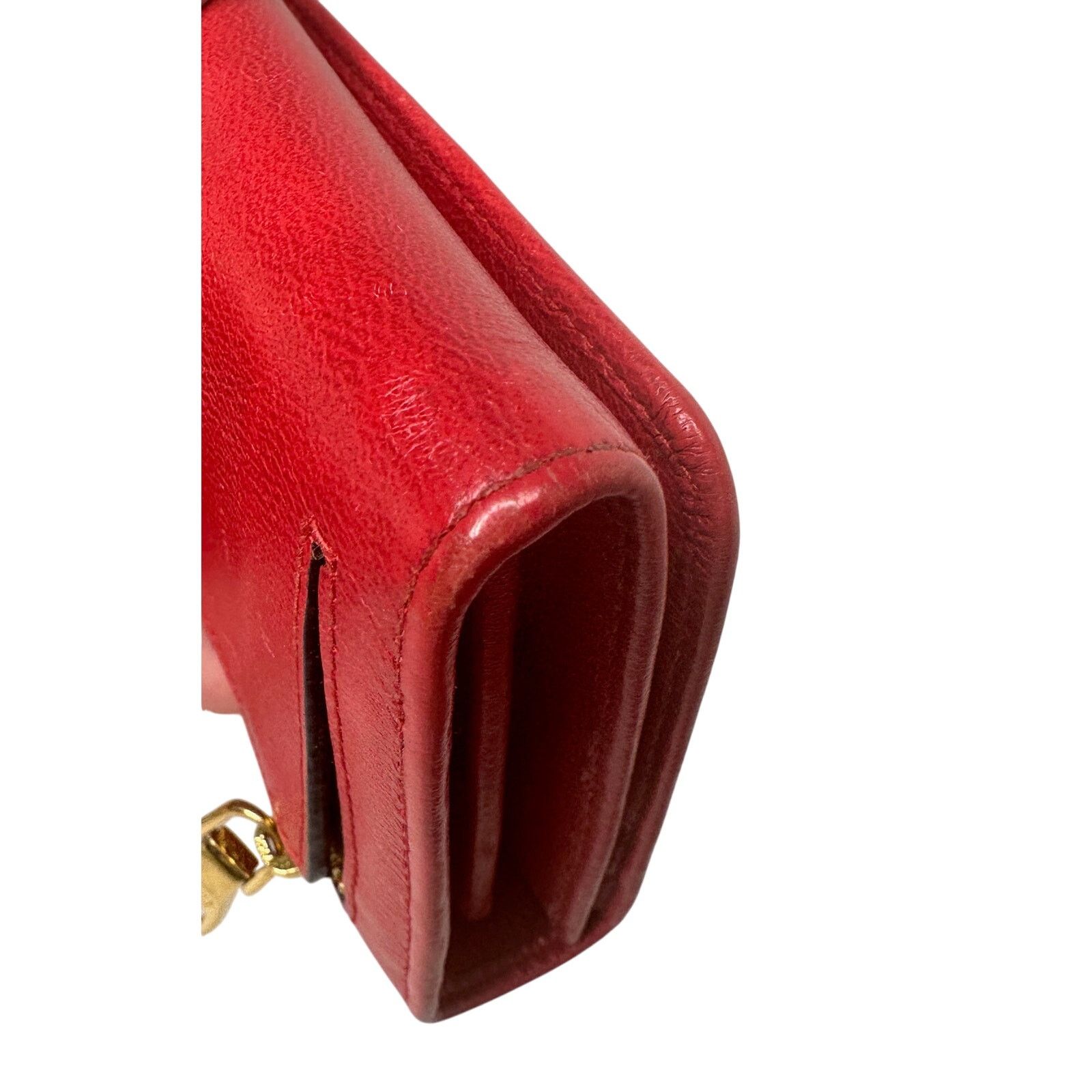 Loewe Loewe Anagram Flap Leather Continental Long Wallet - Red Size ONE SIZE - 12 Thumbnail