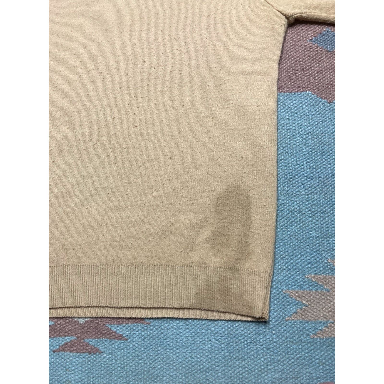 Vintage VINTAGE 60s 70s neck sweater acrylic soft beige tan VanCort medium Mens Sweater Pullover B e ge Size US M / EU 48-50 / 2 - 2 Thumbnail