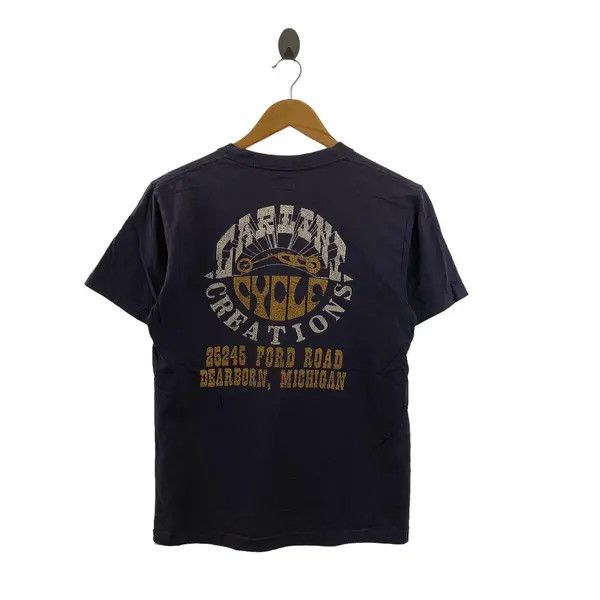 Other Vintage WAREHOUSE WORKS CARLINI Tee Shirt Size US S / EU 44-46 / 1 - 1 Thumbnail