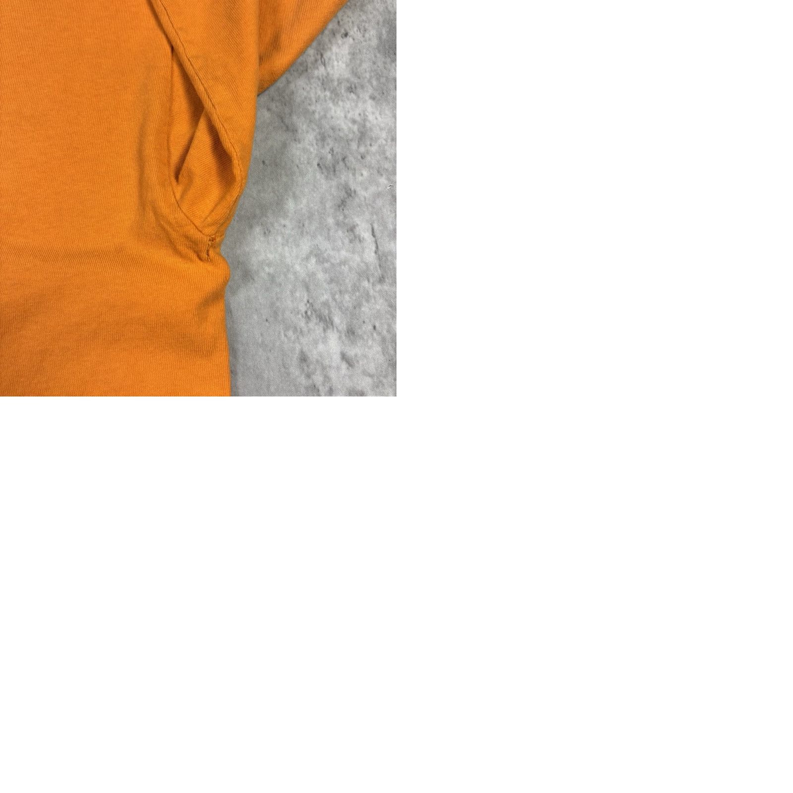 Adidas VINTAGE adidas T Shirt Orange Double Sided Logo Print Adult XL 90s Size US XL / EU 56 / 4 - 10 Thumbnail