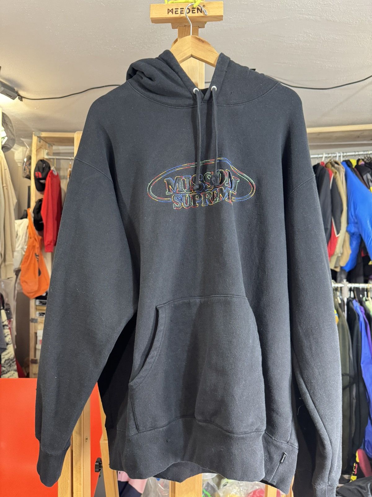 Missoni × Supreme 🥎 Supreme x Missoni 🥎 XL black hoodie Size US XL / EU 56 / 4 - 1 Thumbnail