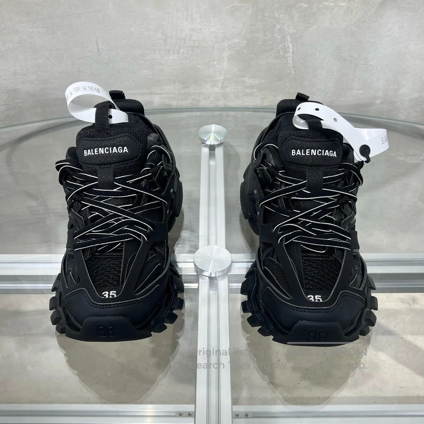 Balenciaga Balenciaga Track black Shoes Size US 4.5 / IT 34.5 - 2 Thumbnail