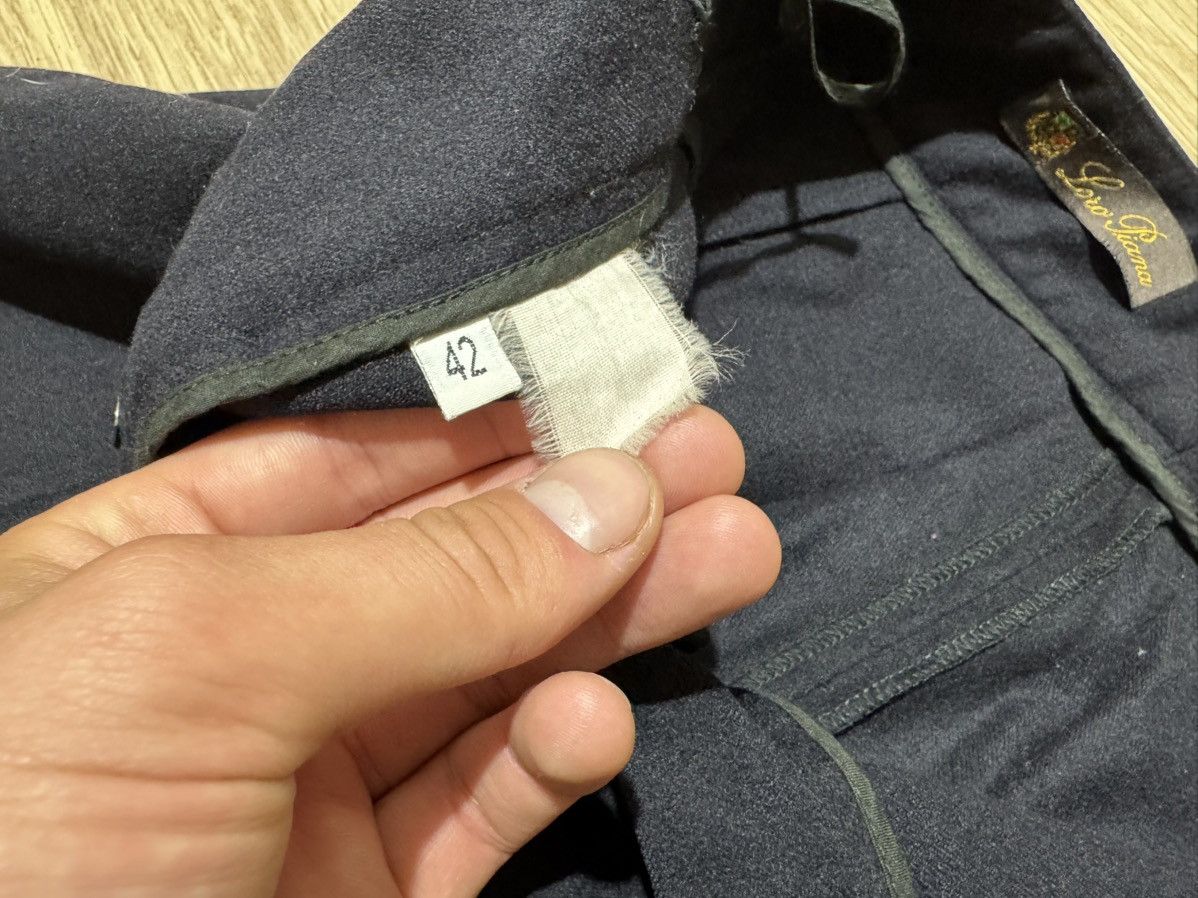 Loro Piana Loro Piana wool pants trousers 42 Size 28" / US 6 / IT 42 - 8 Thumbnail