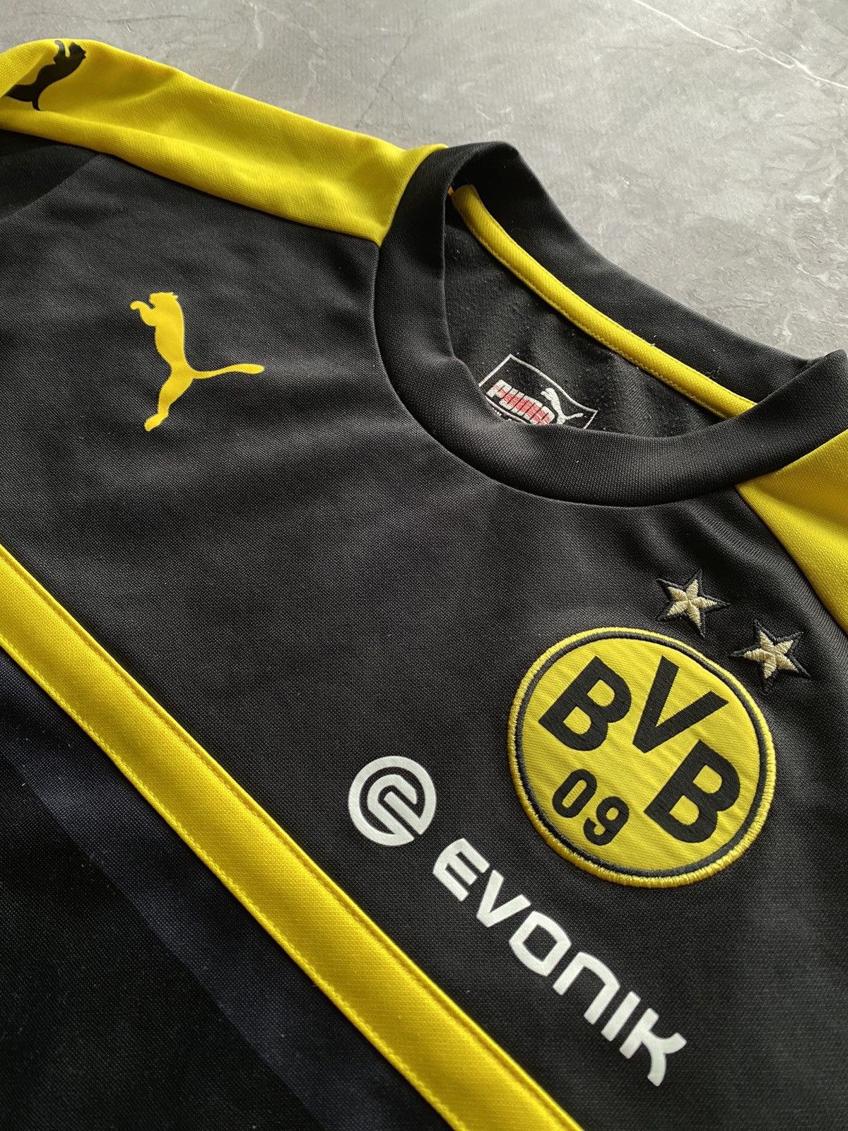Puma Puma BVB Borussia Dortmund Soccer Training Top Sweatshirt Size US XS / EU 42 / 0 - 4 Thumbnail