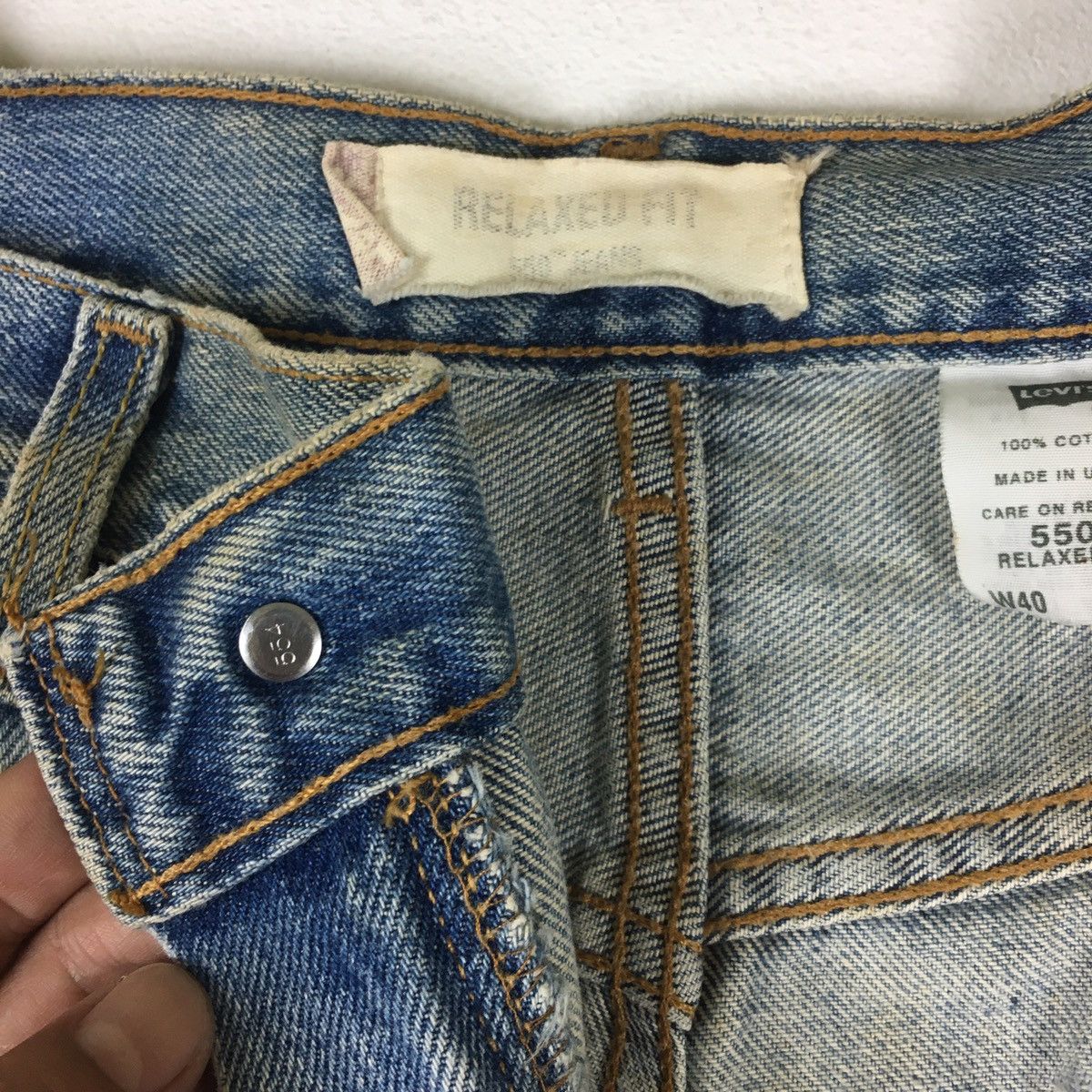 Levi's Vintage Clothing Vintage Levi’s 550 Relaxed Fit Jeans Size US 40 / EU 56 - 11 Thumbnail