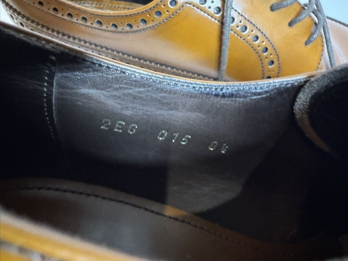 Prada Prada Levitate Espadrille Wingtip Brogues - Cognac Leather- Size US 9.5 / EU 42-43 - 5 Thumbnail